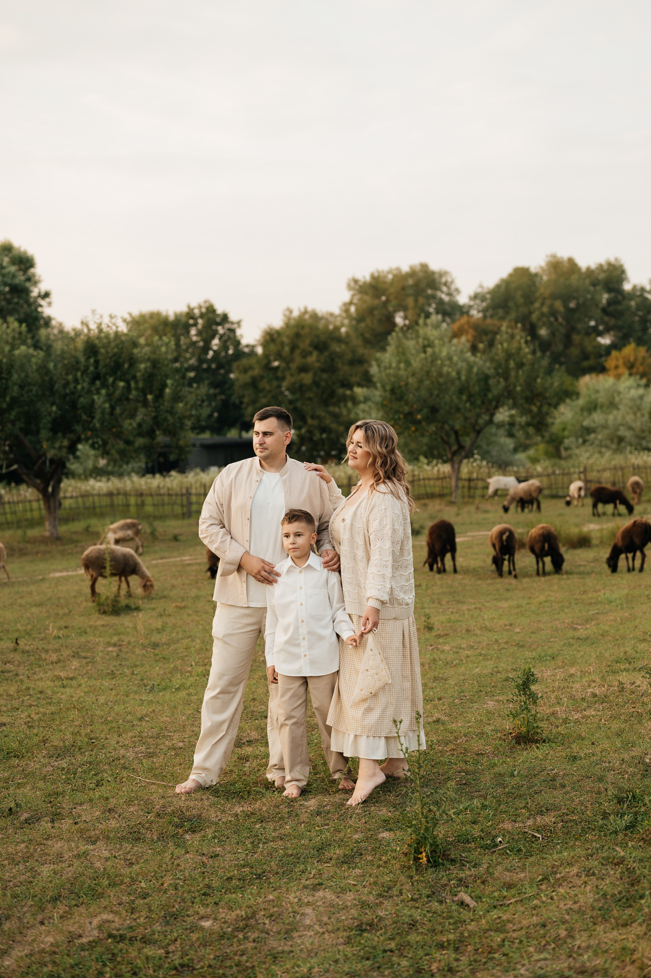 Семейная фотосессия на ферме. Свадебный и семейный фотограф в Краснодаре Алина Мельник