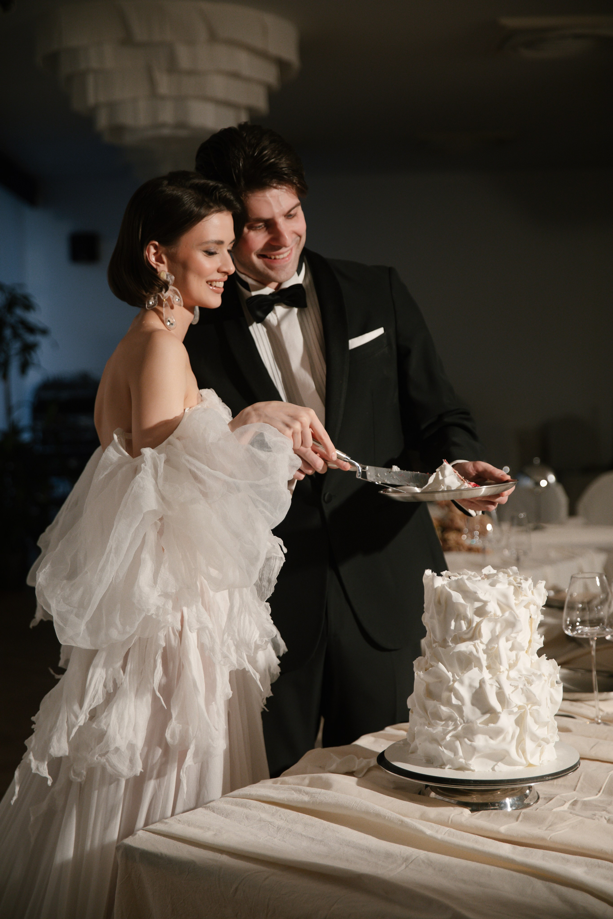 Фотосессия на банкетной площадке. Свадебный и семейный фотограф Анастасия Романова в Москве и Московской области