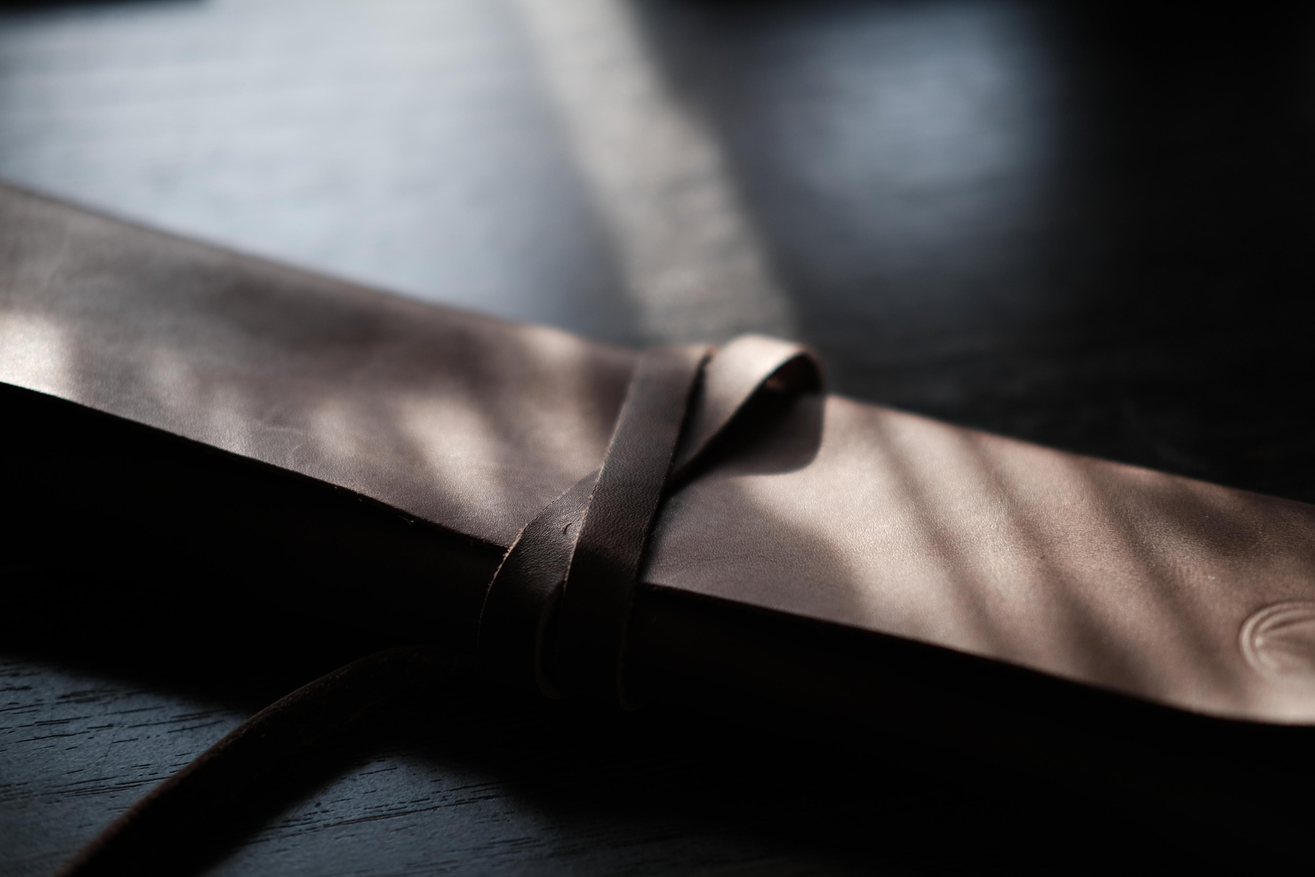 Чехол для столовых приборов из орехового краста 1.2 мм. 