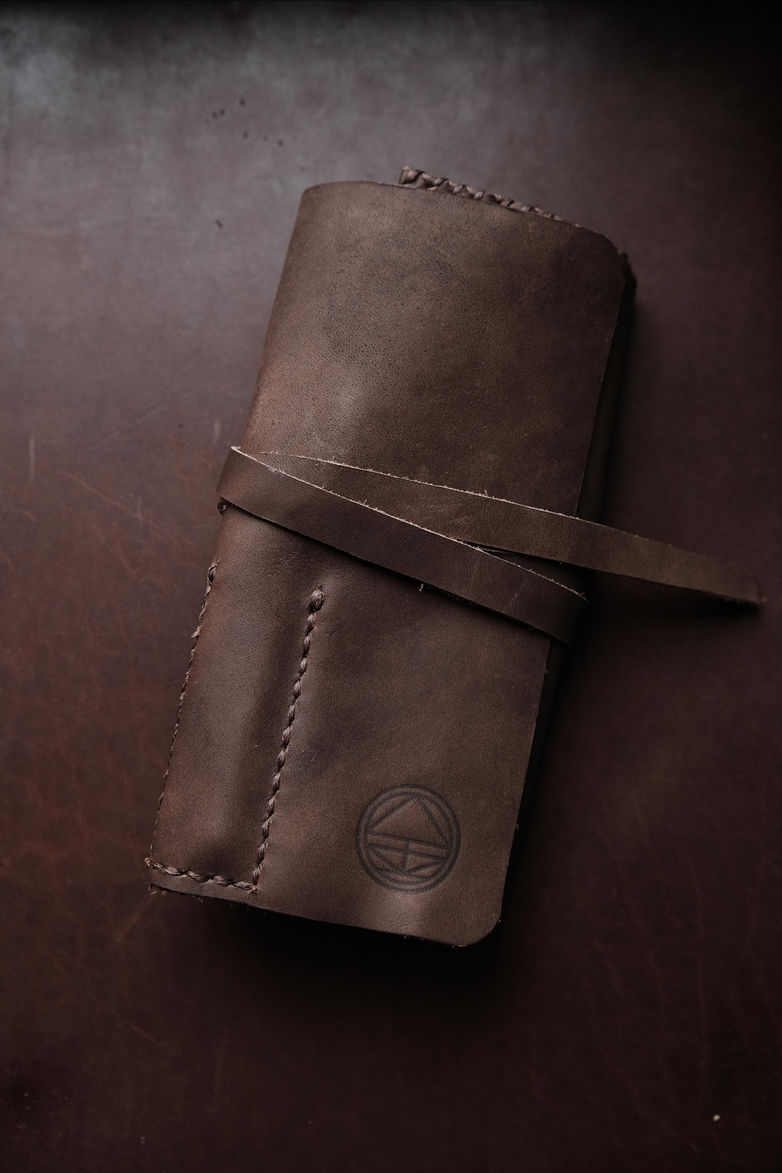 Чехол для инструментов из орехового краста 1.2 мм (до покрытия воском). 