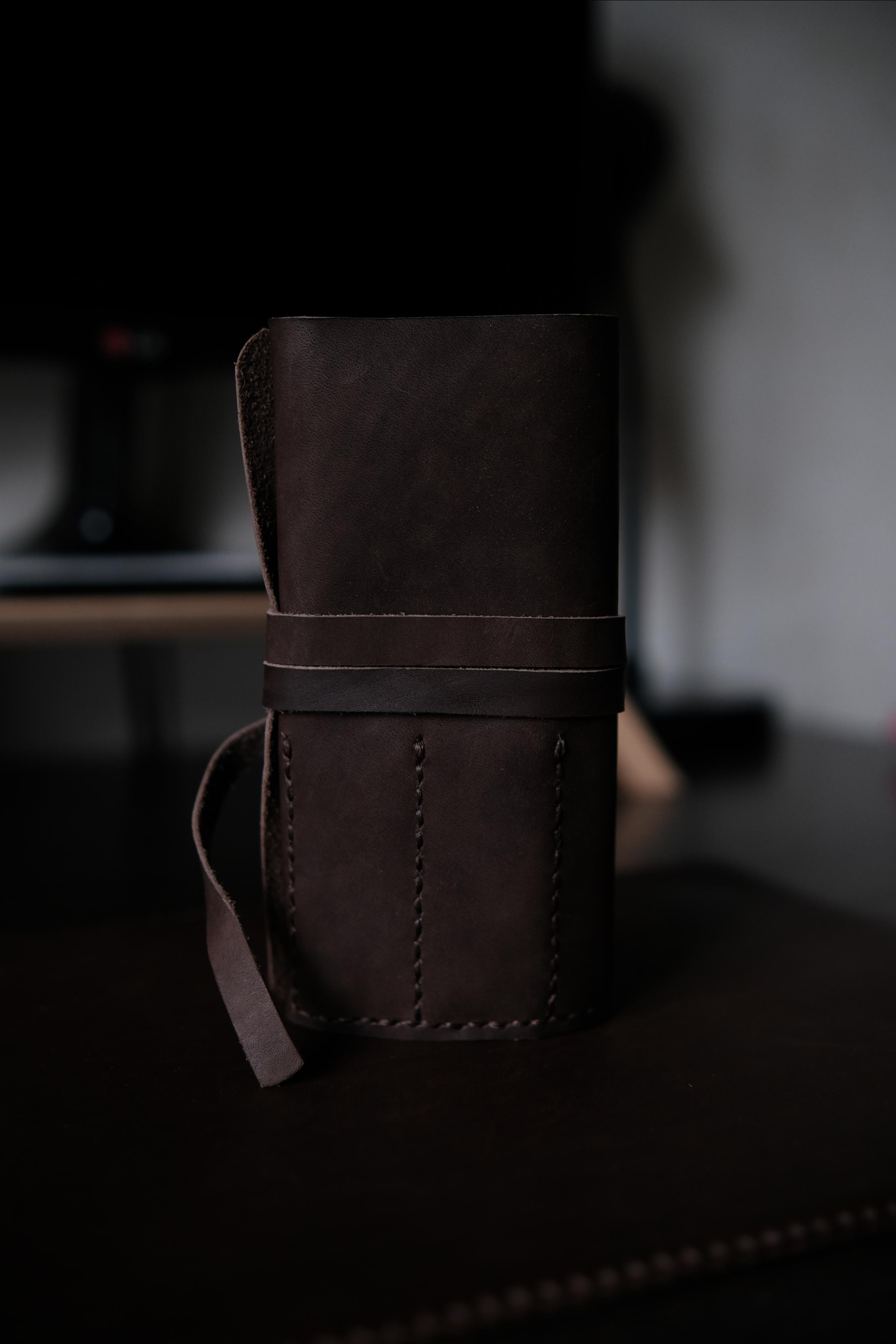 Чехол для инструментов из орехового краста 1.2 мм (до покрытия воском). 