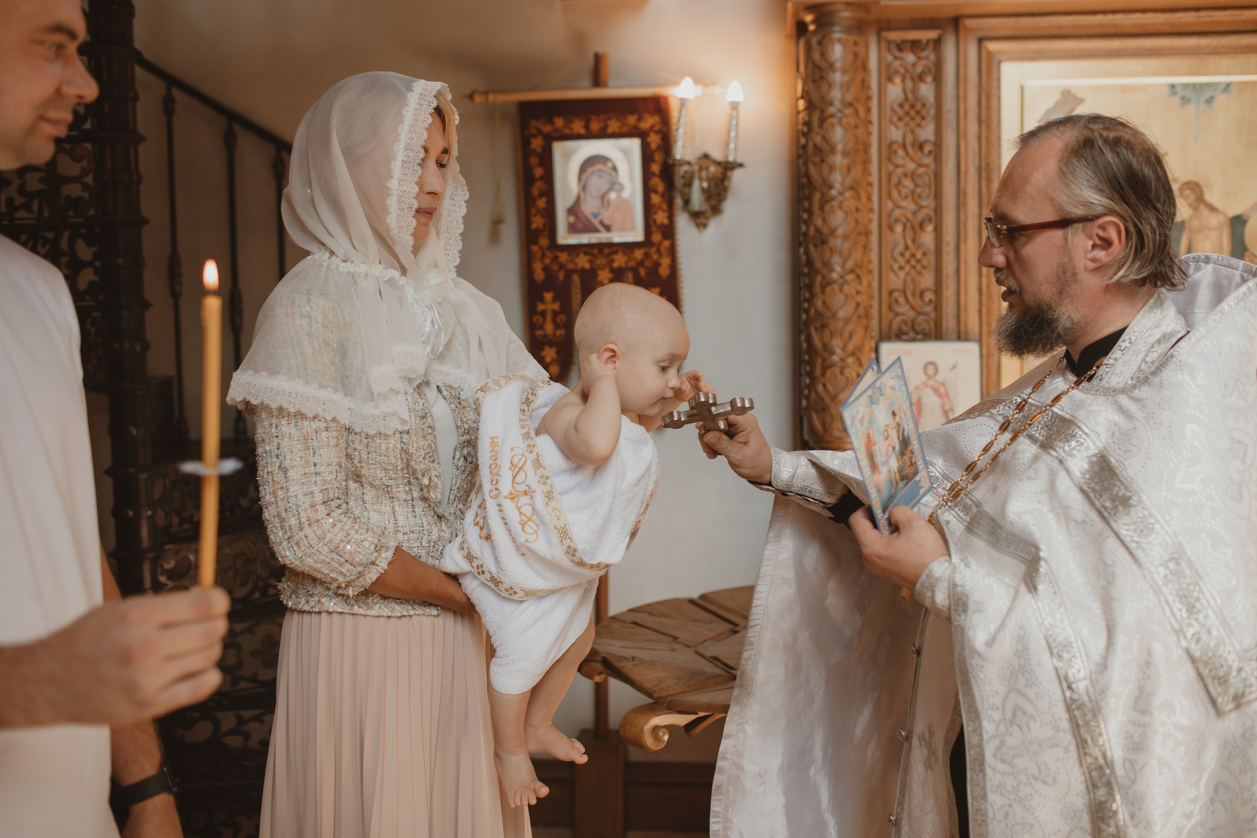 Крещение Александра. Семейный фотограф в Челябинске Ксения Зубкова