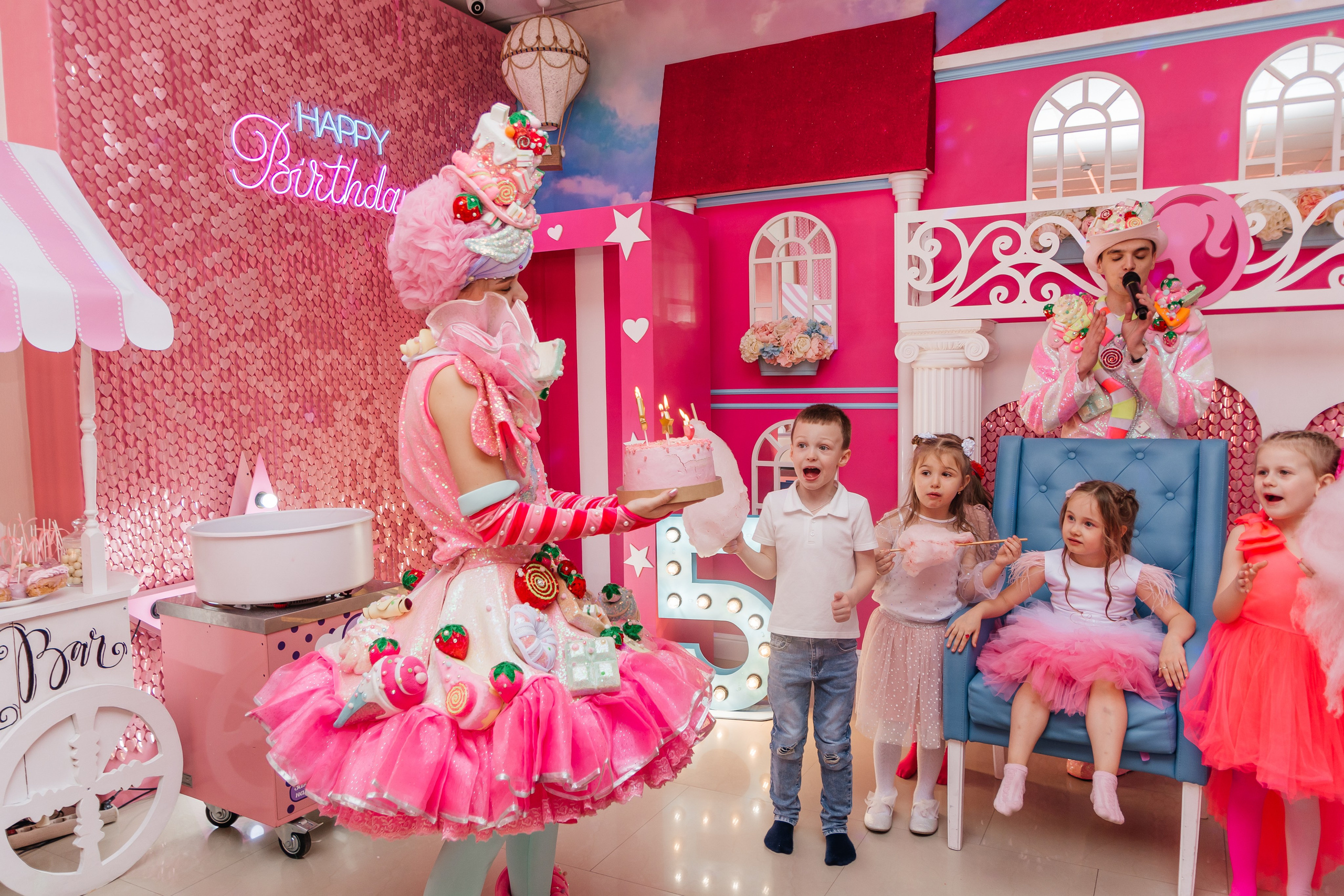 Пятилетие в стиле «Барби». Семейный и детский фотограф Кущ Наташа