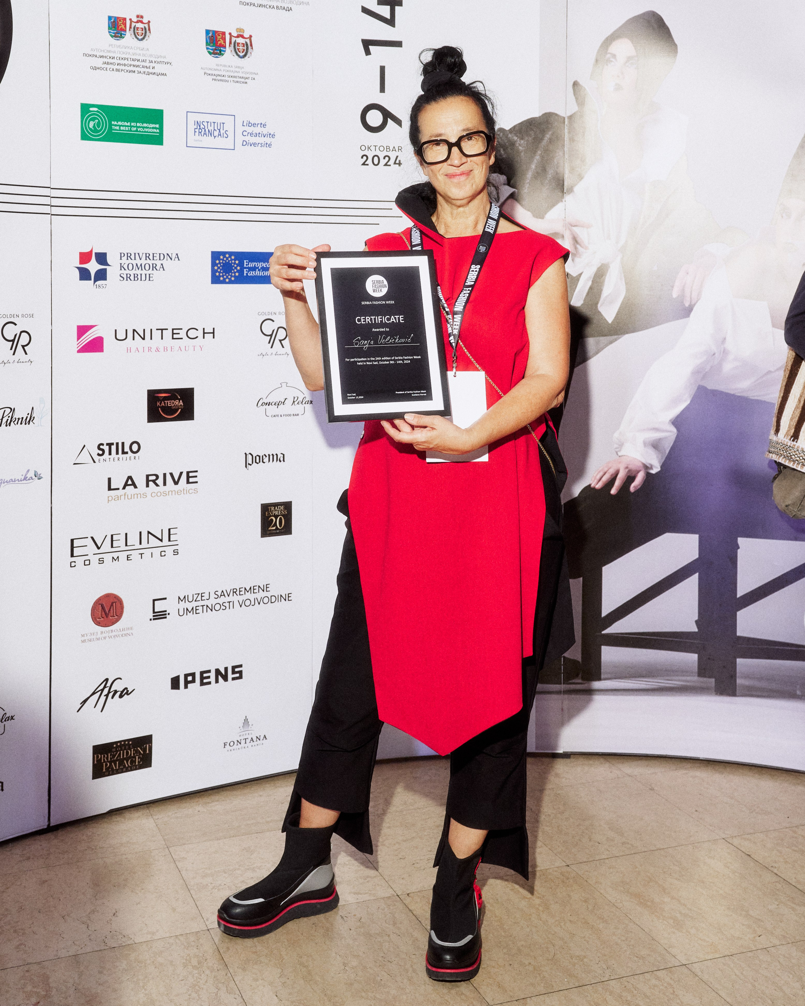 SERBIA FASHION WEEK 2024. Фотограф, визуальный артист, режиссер коротких фильмов в Нови Сад Жанна Тюгай