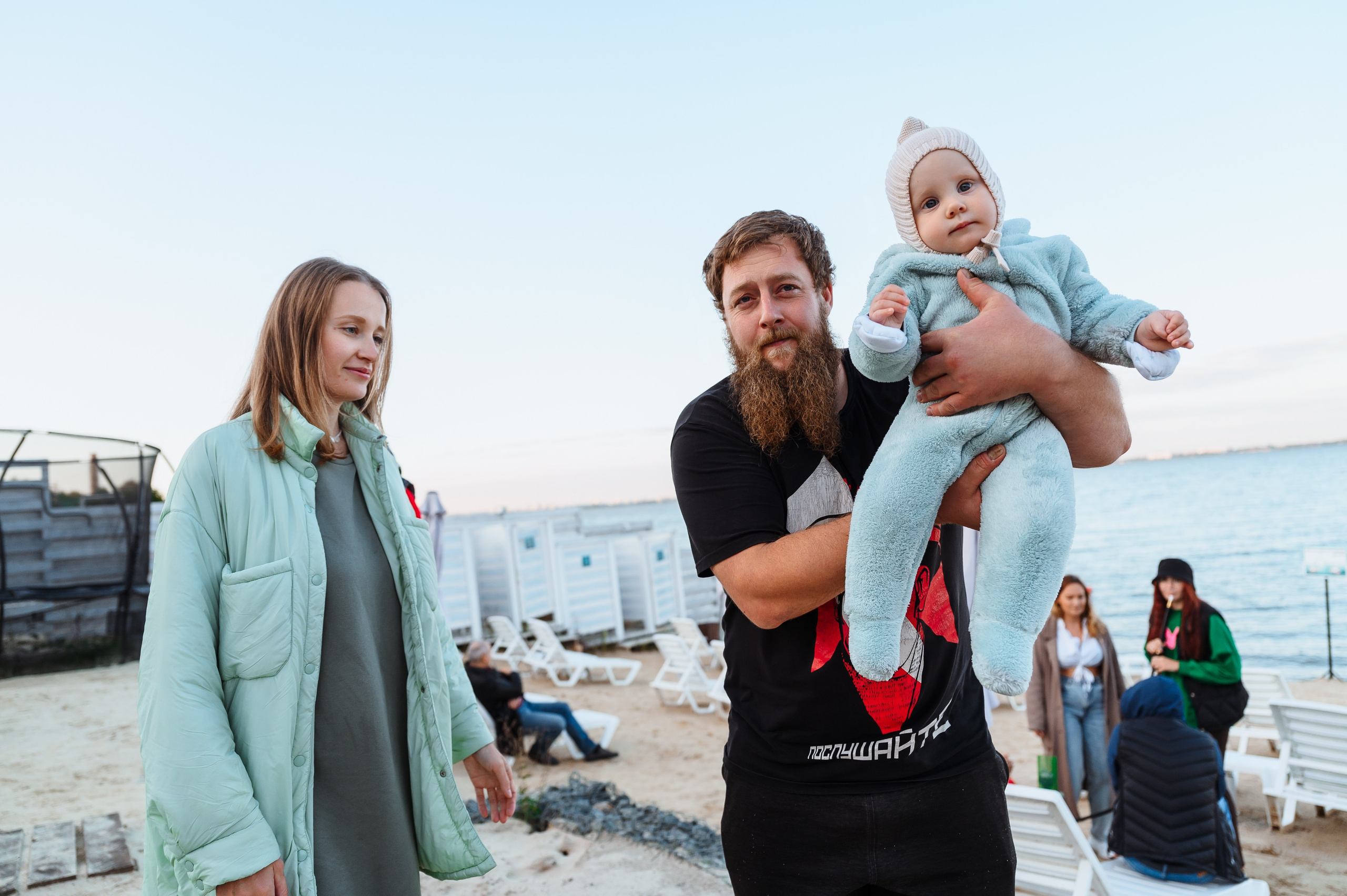 Пляжная вечеринка. Wedding and family photographer USA