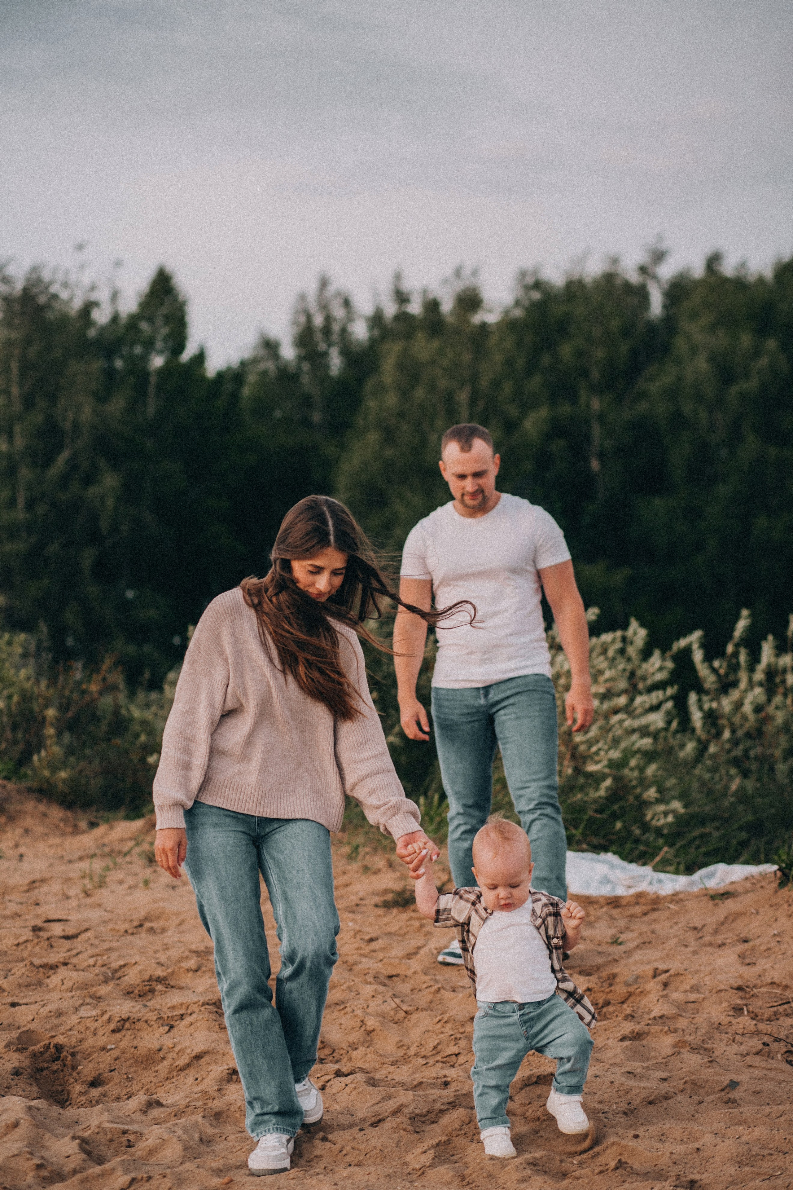 ~ На берегу заката ~. Семейный и детский фотограф в Ярославле