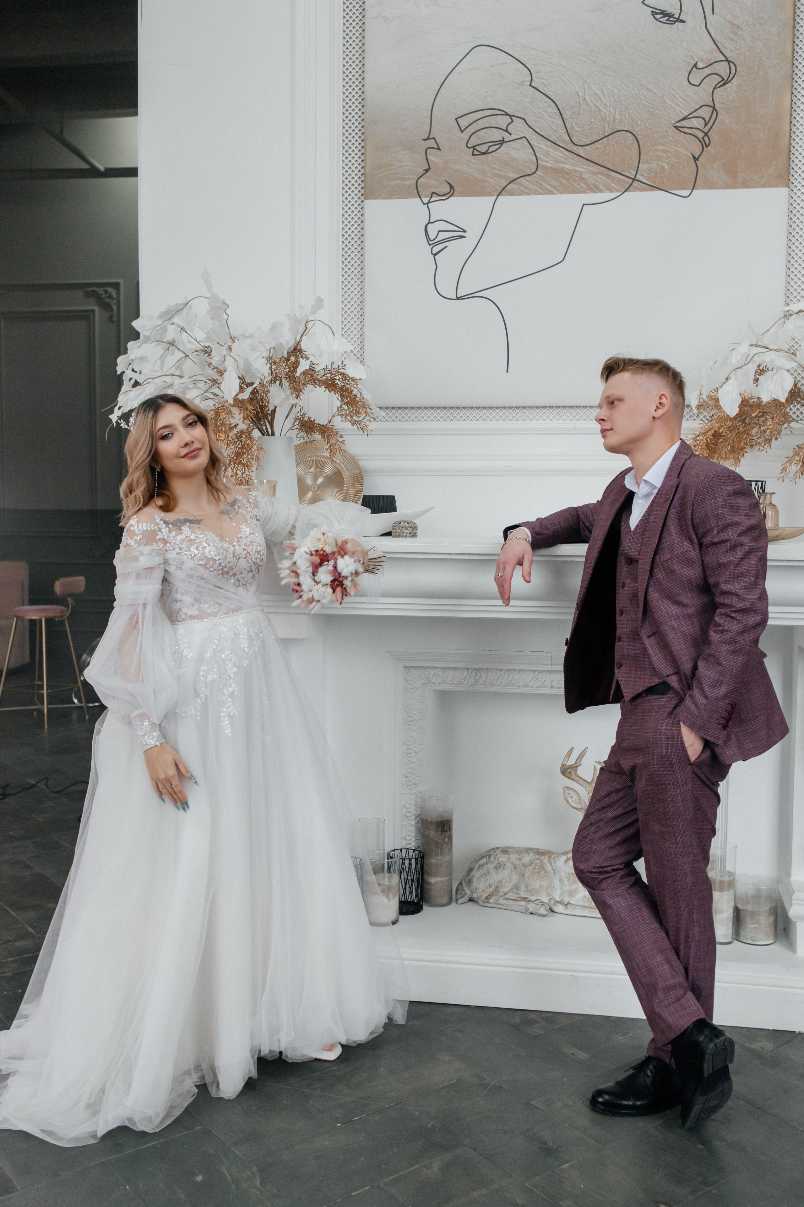 Свадебная фотосъемка в фотостудии Корица в зале Trimpl. Свадебный фотограф и фотограф Love-Store в Нижнем Новгороде Анастасия