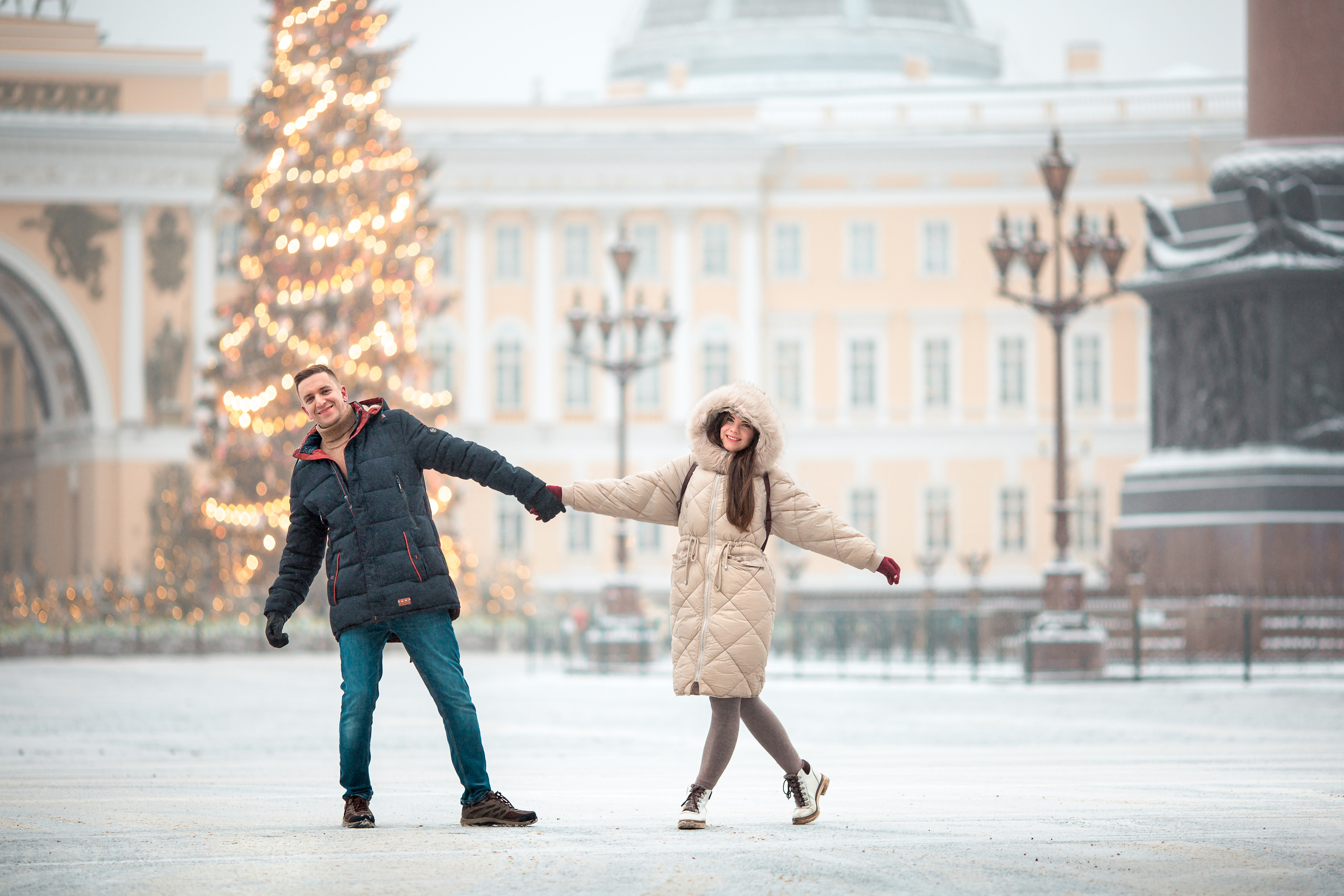 Прогулки по Новогоднему городу, Новогодний Питер, Туристическая фотография, Это Питер, Новый год, Дворцовая площадь, Зимний дворец.