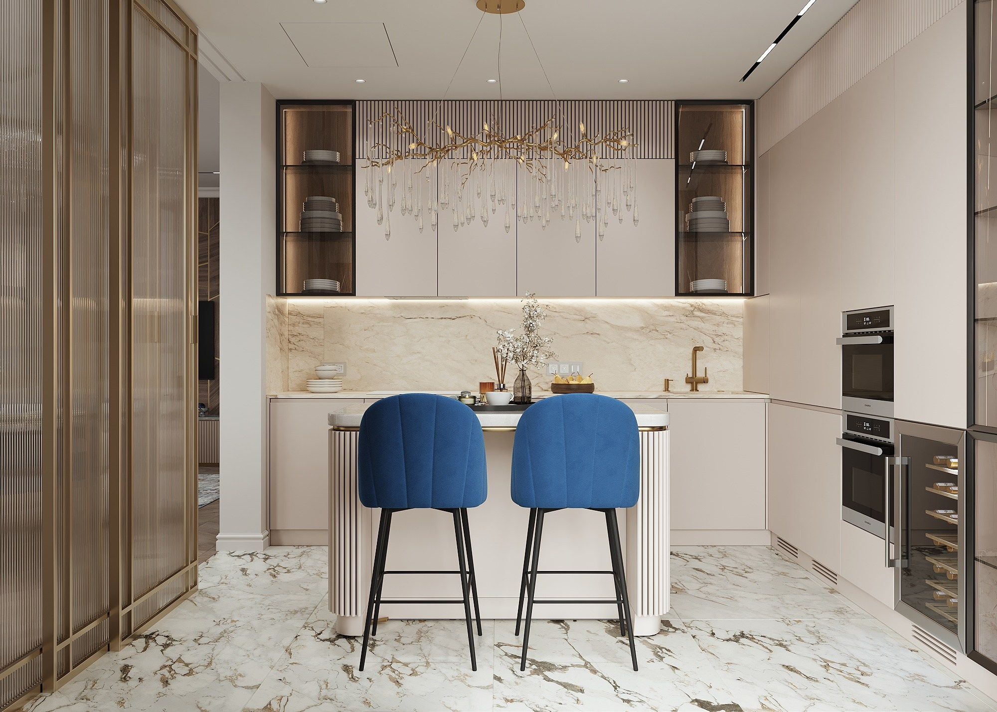 ЖК СКОЛКОВО. Irina Balykina — Interior 3D Visualisation