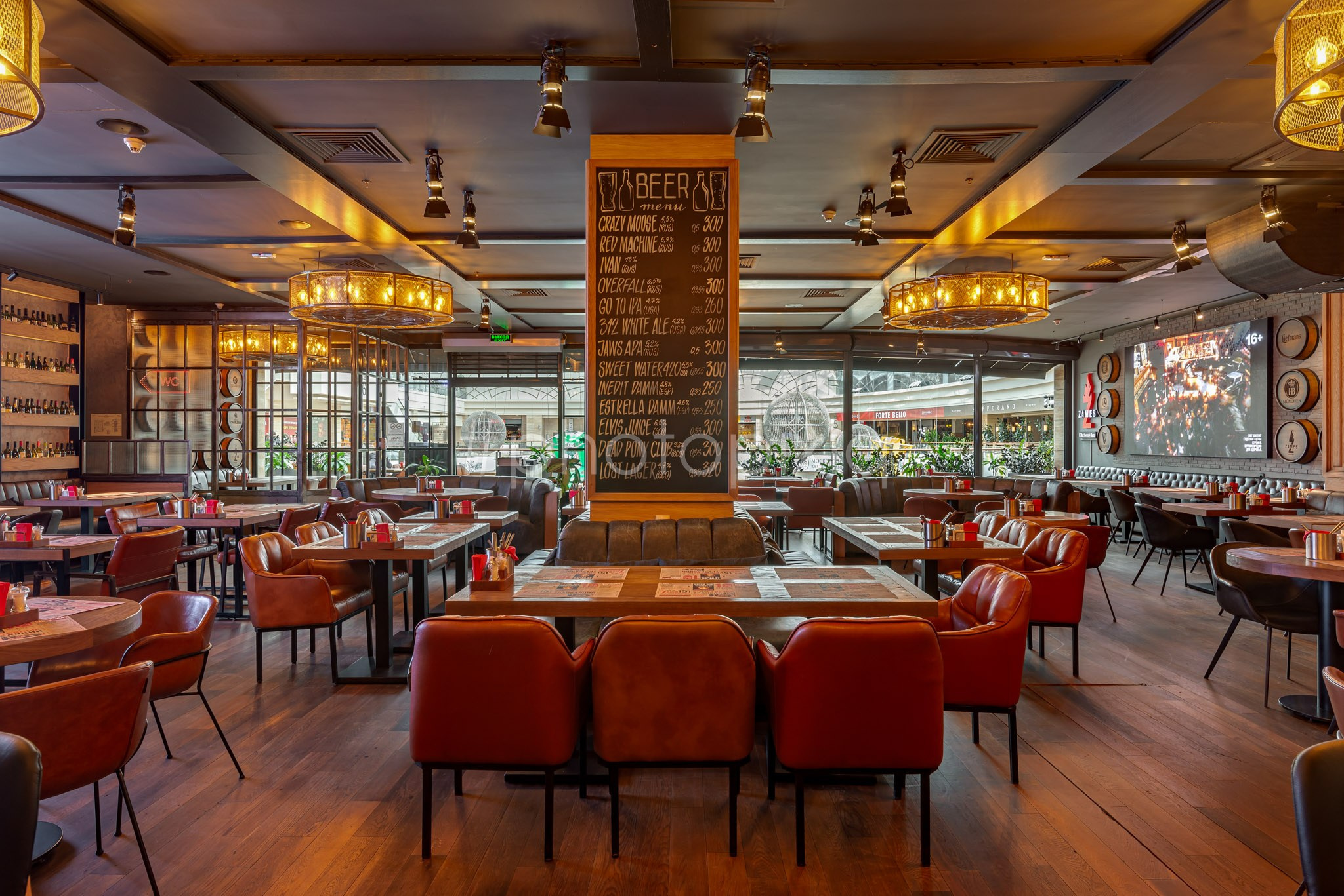 Интерьерная фотосъёмка ресторана ZAMES. Интерьерная съёмка и виртуальные туры — Интерьерный фотограф Кузнецов Сергей (photopixiq)