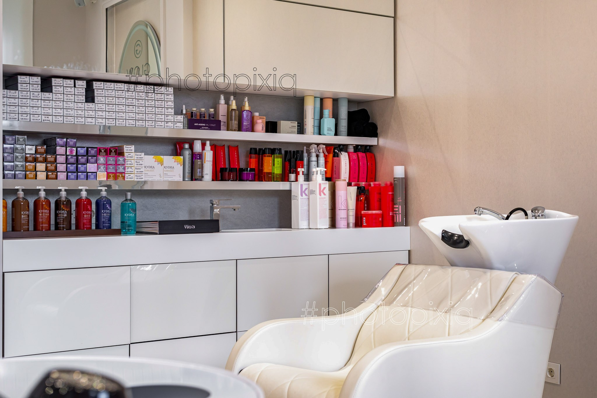 Интерьерная съёмка салона красоты GLOW. Интерьерная съёмка и виртуальные туры — Интерьерный фотограф Кузнецов Сергей (photopixiq)