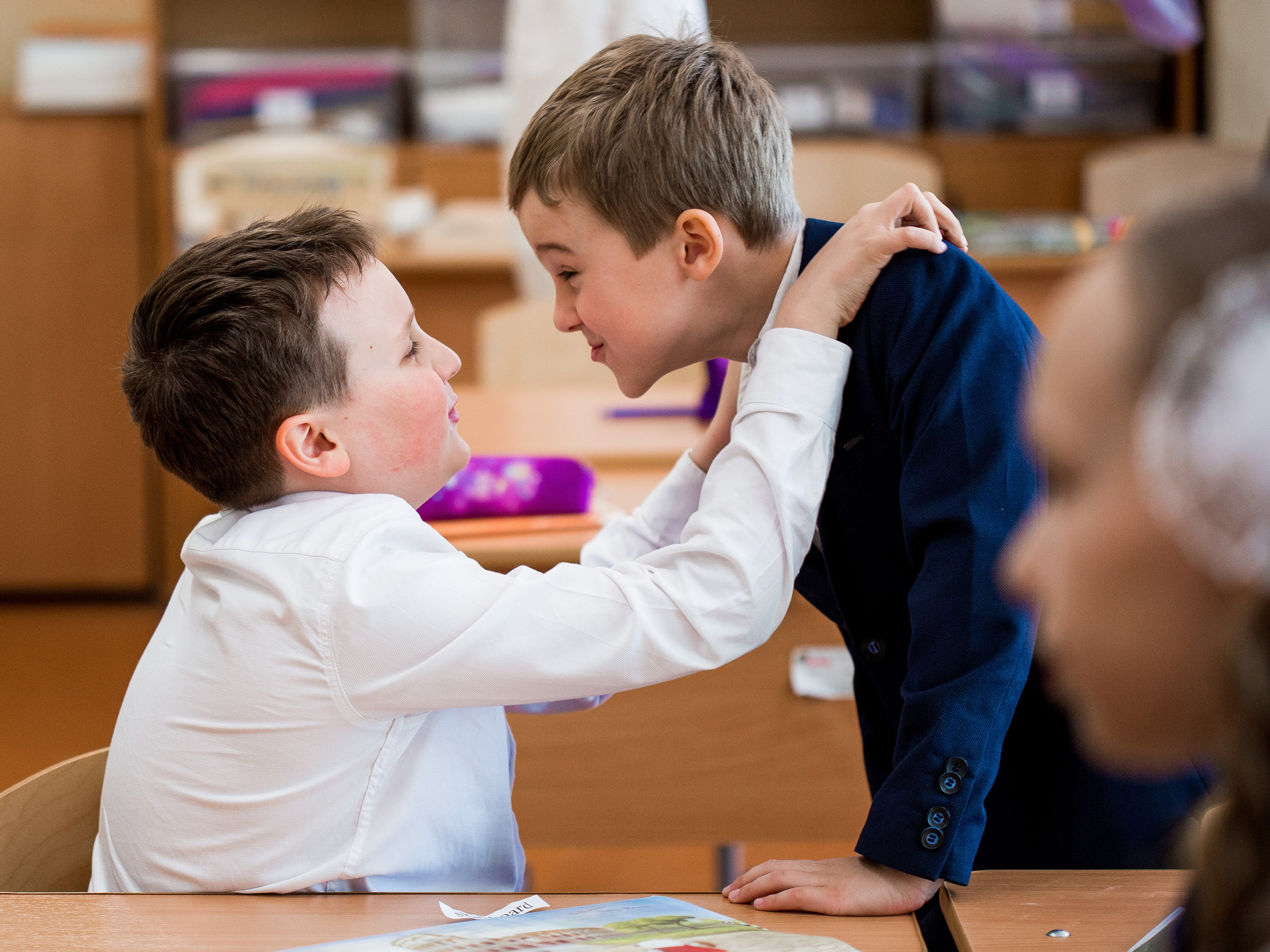 Школьная фотосъемка 3 класса. Репортажный фотограф Борис Геер