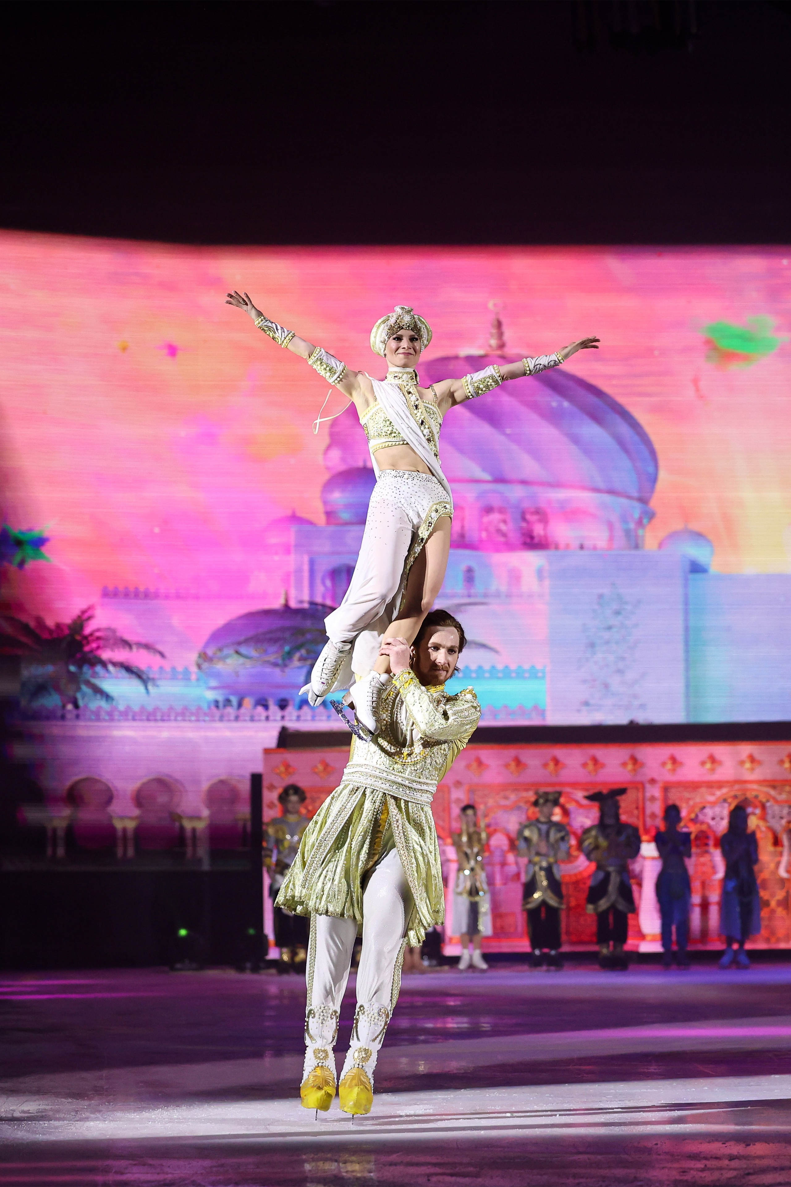 «История любви Шахеризады» шоу на льду 03.01.2024. Спортивный и репортажный фотограф Антон Тереханов