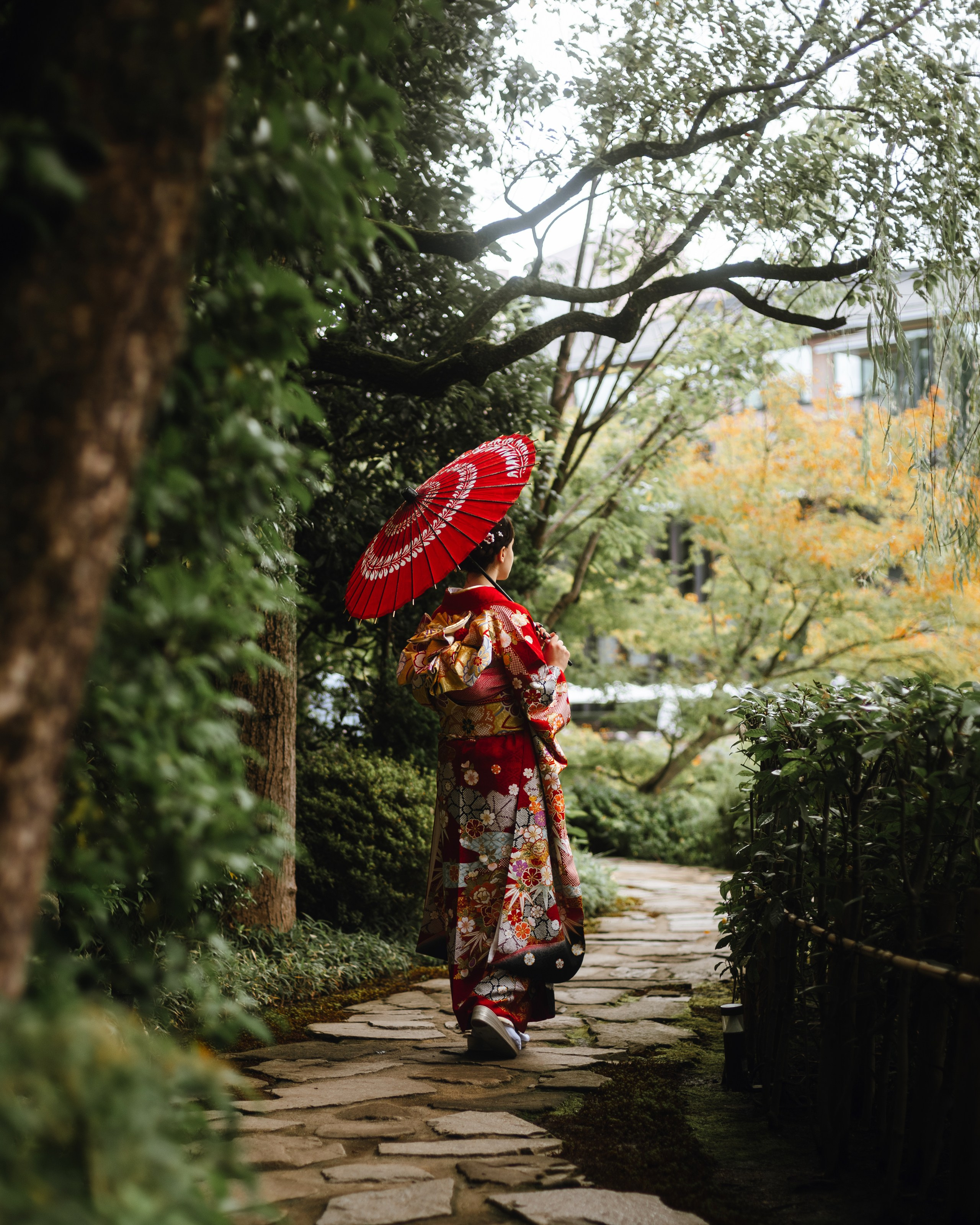 Kimono photoshoot in Kyoto. Photographer in Tokyo Anatolii Ozarto