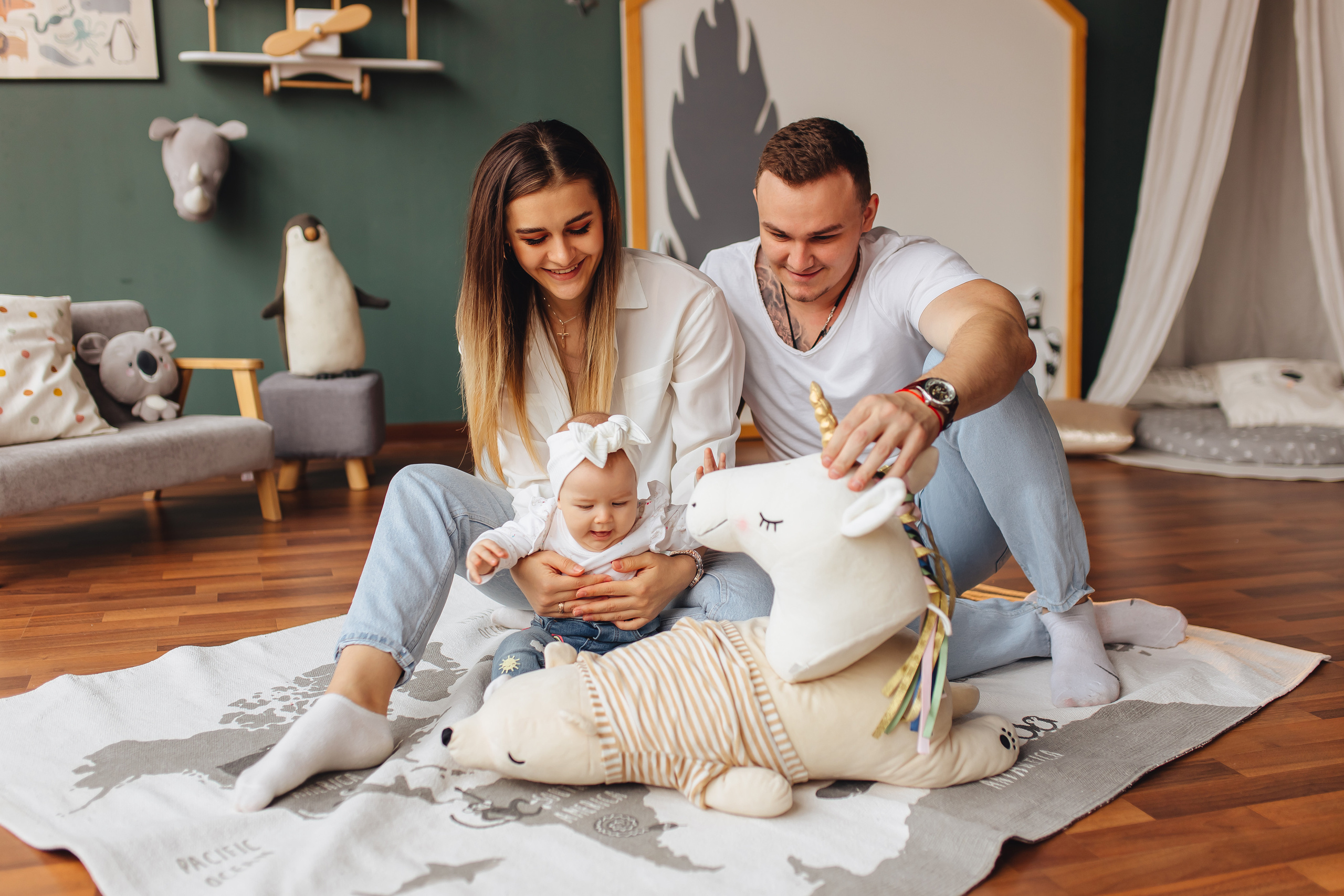 Полгодика малышке. Свадебный и семейный фотограф в Туле и области Маша Костина