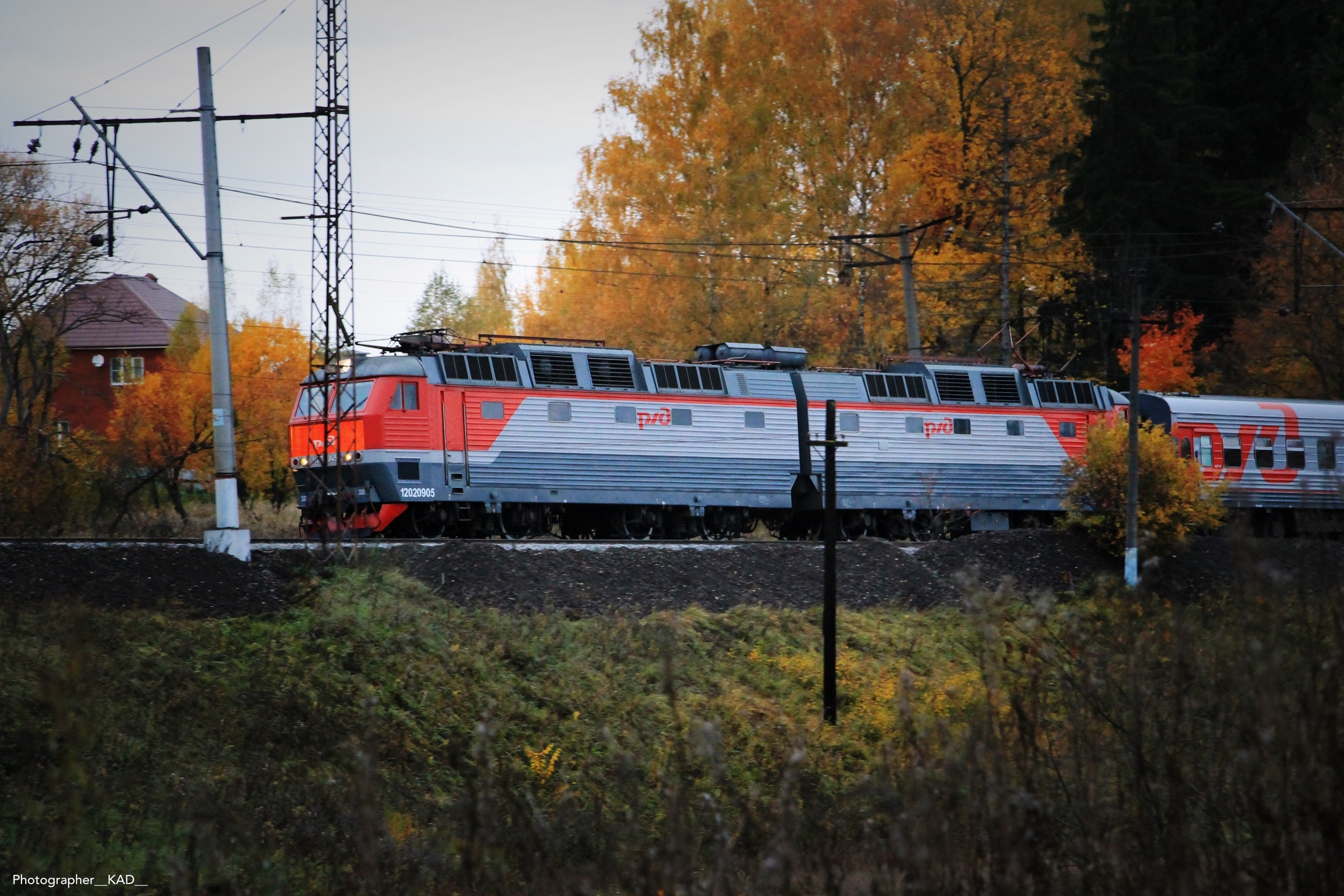 Железная дорога. Photographer K.A.D