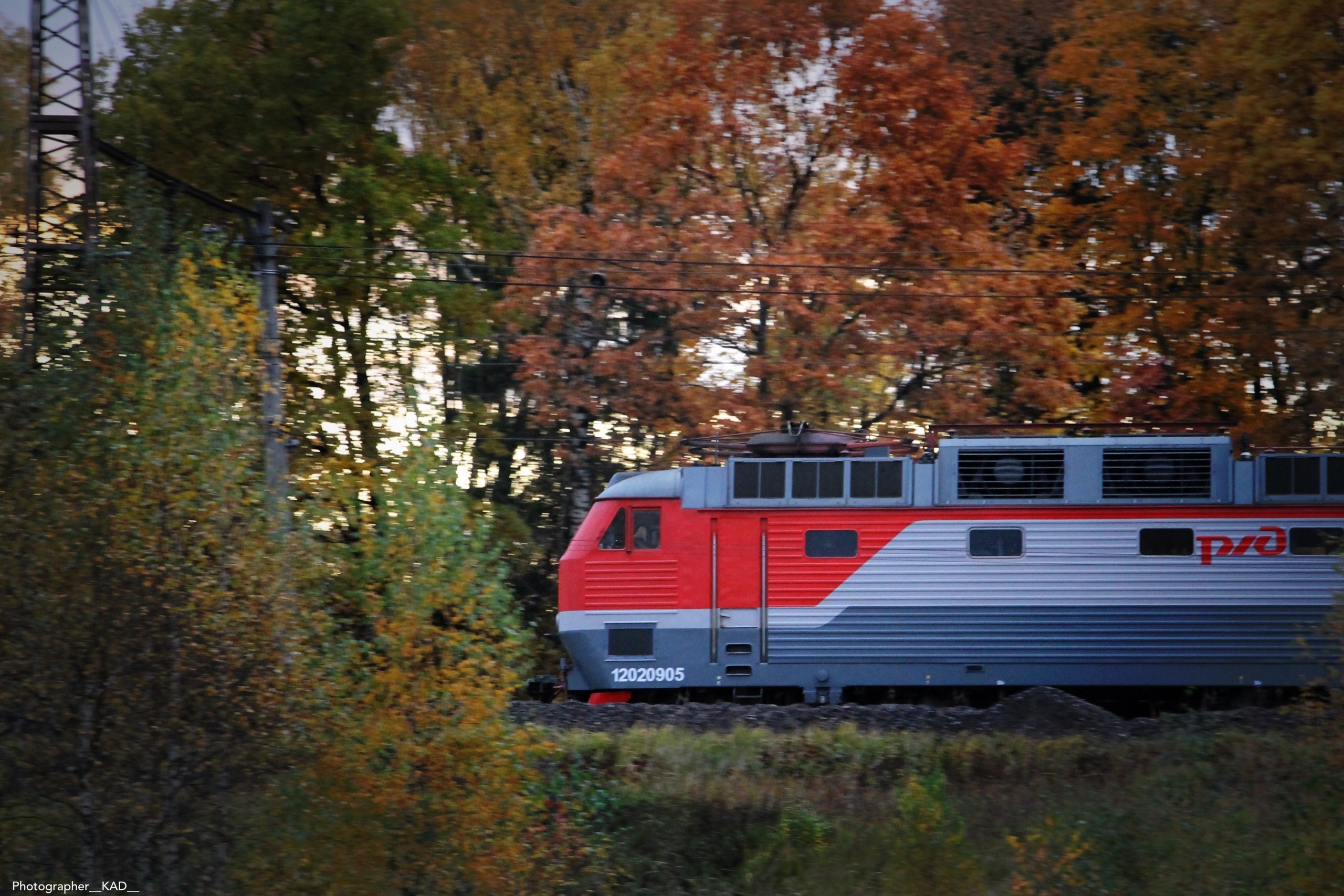 Железная дорога. Photographer K.A.D