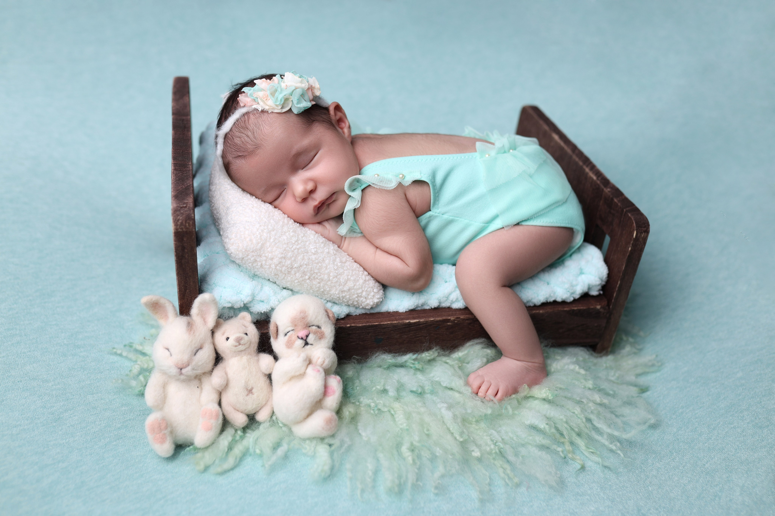 Newborn девочки. Фотограф новорожденных Модяева Ирина