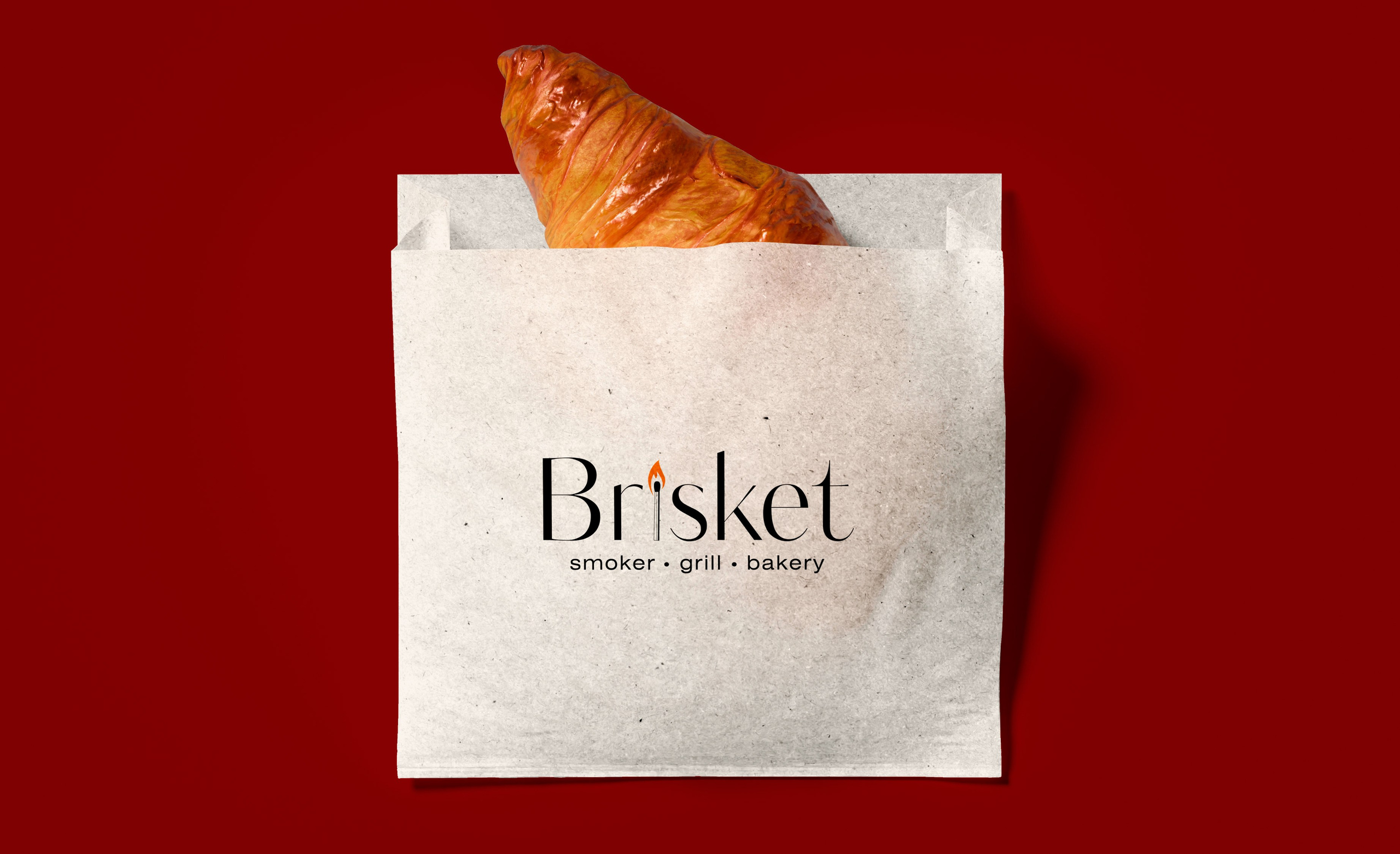 Brisket. Grom Design