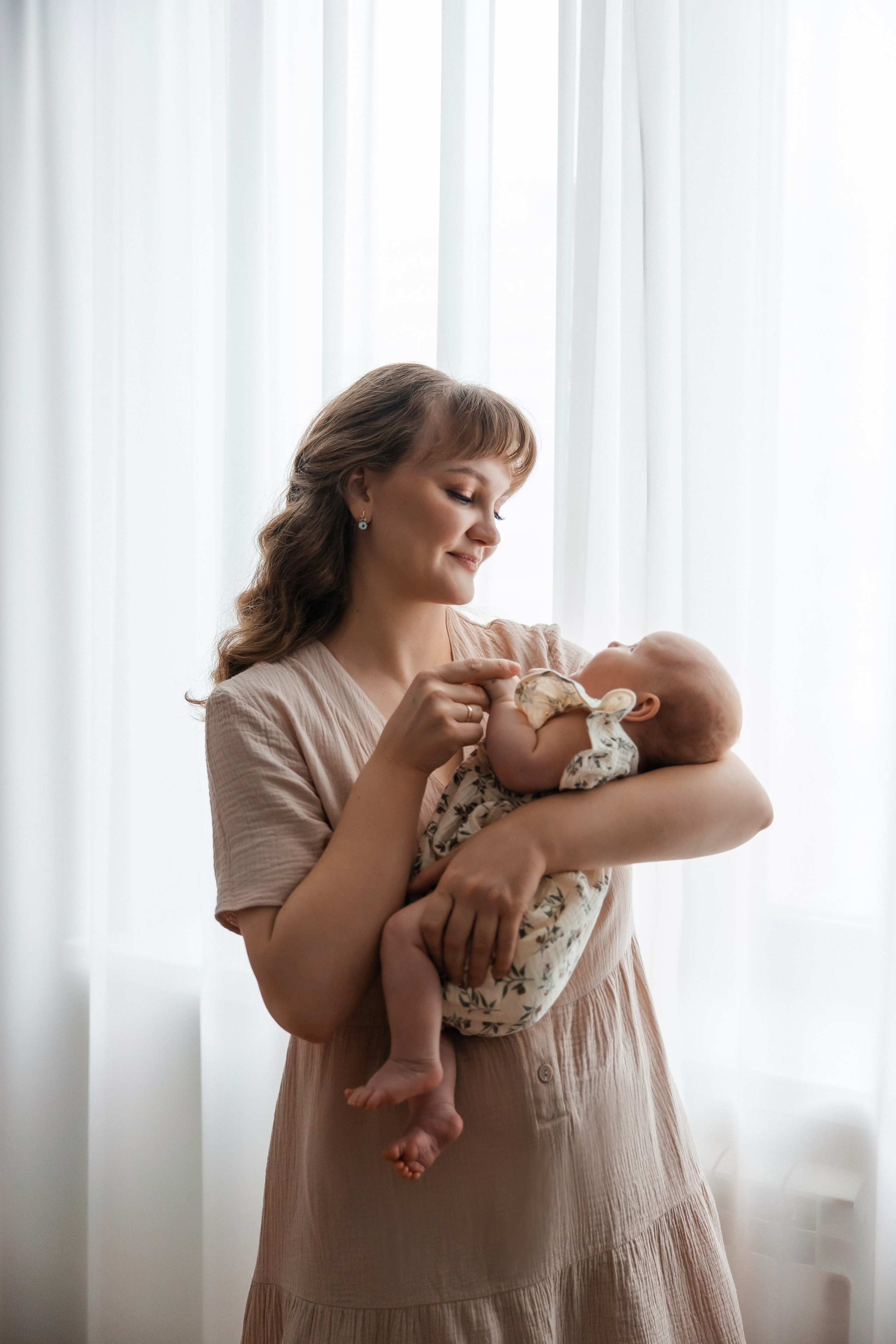 Семейная фотосессия в студии и дома. Семейный фотограф в Санкт-Петербурге Анна Аверина
