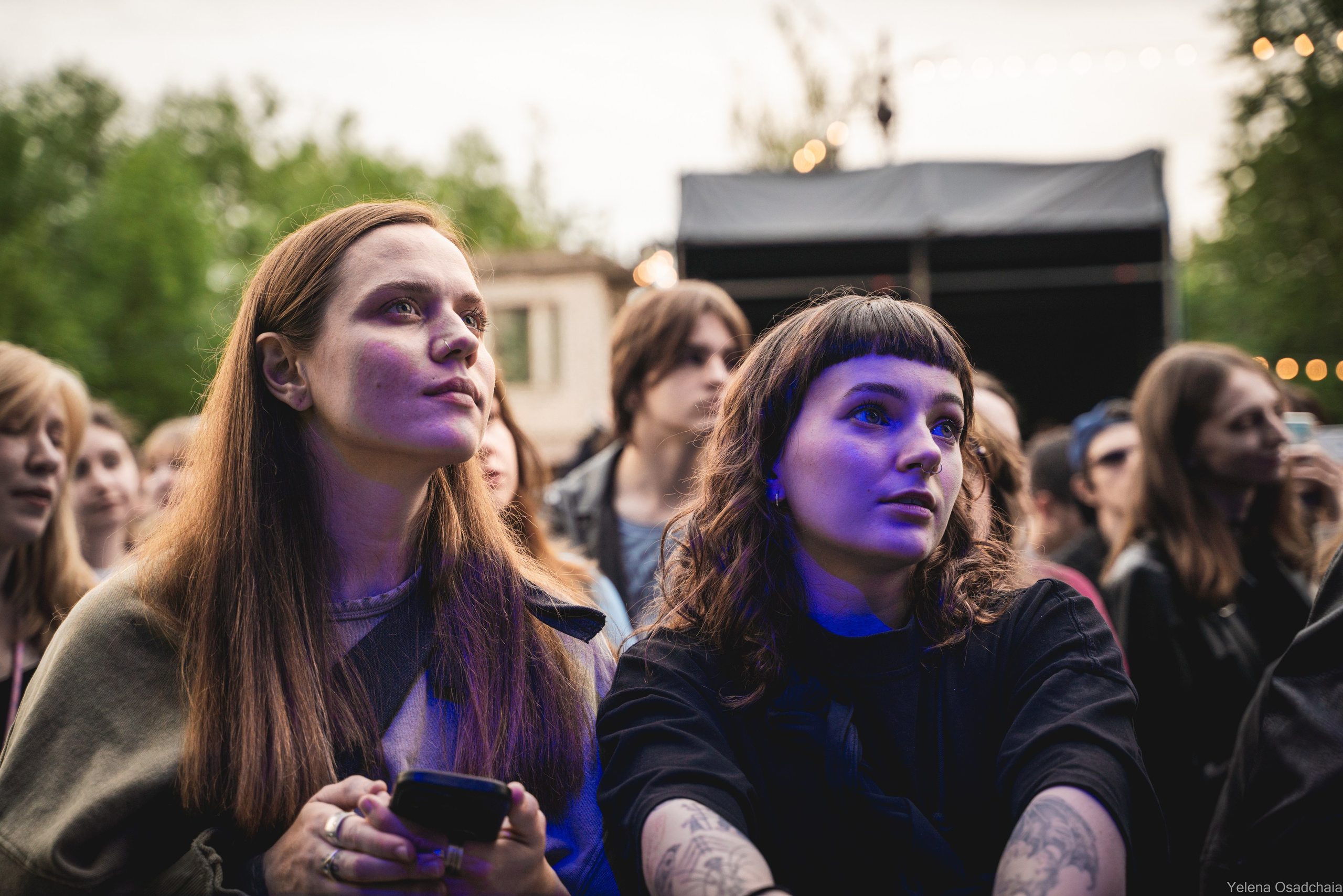 Свидание на Зеленой сцене. Елена Осадчая — фотографирую музыку на сцене и в жизни