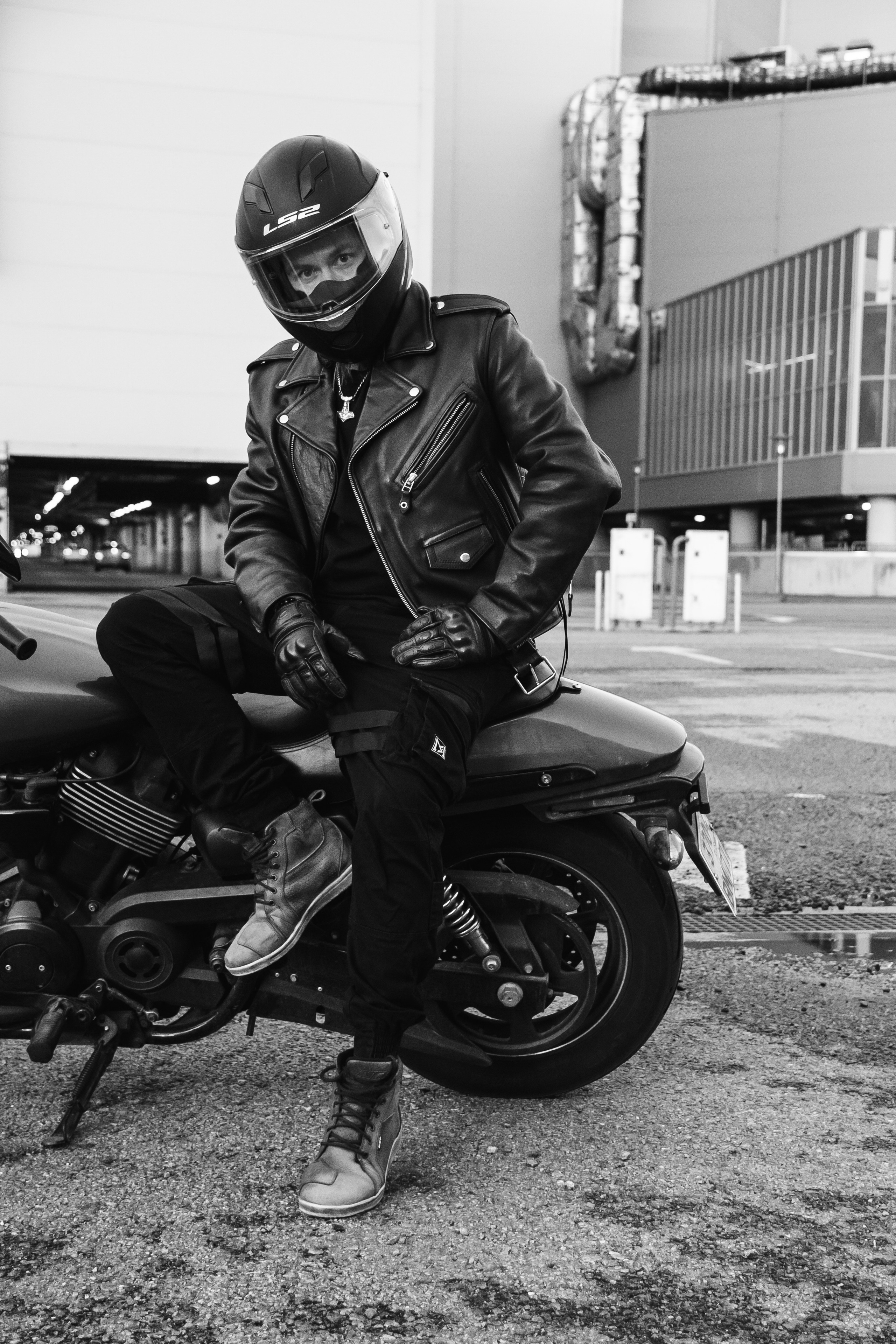 Иван и Harley Davidson. Наталия Фролова. Фотограф. Москва