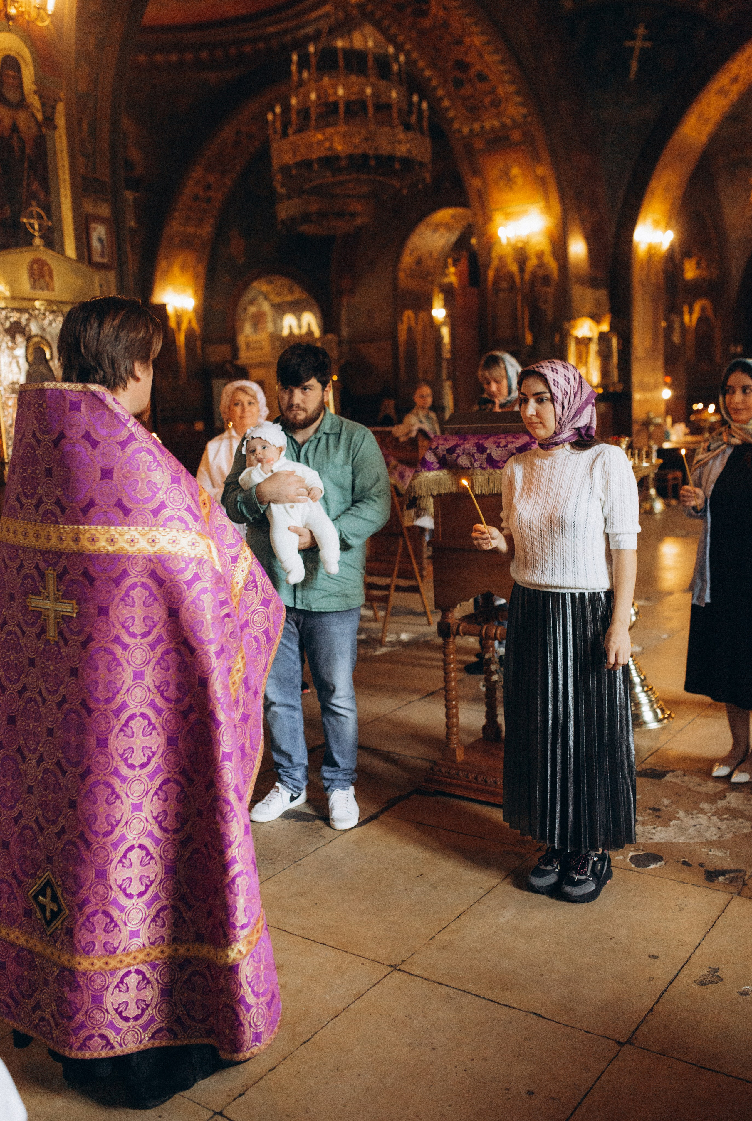 Таинство Крещения. Семейный и детский фотограф в Москве Антонина Смирнова