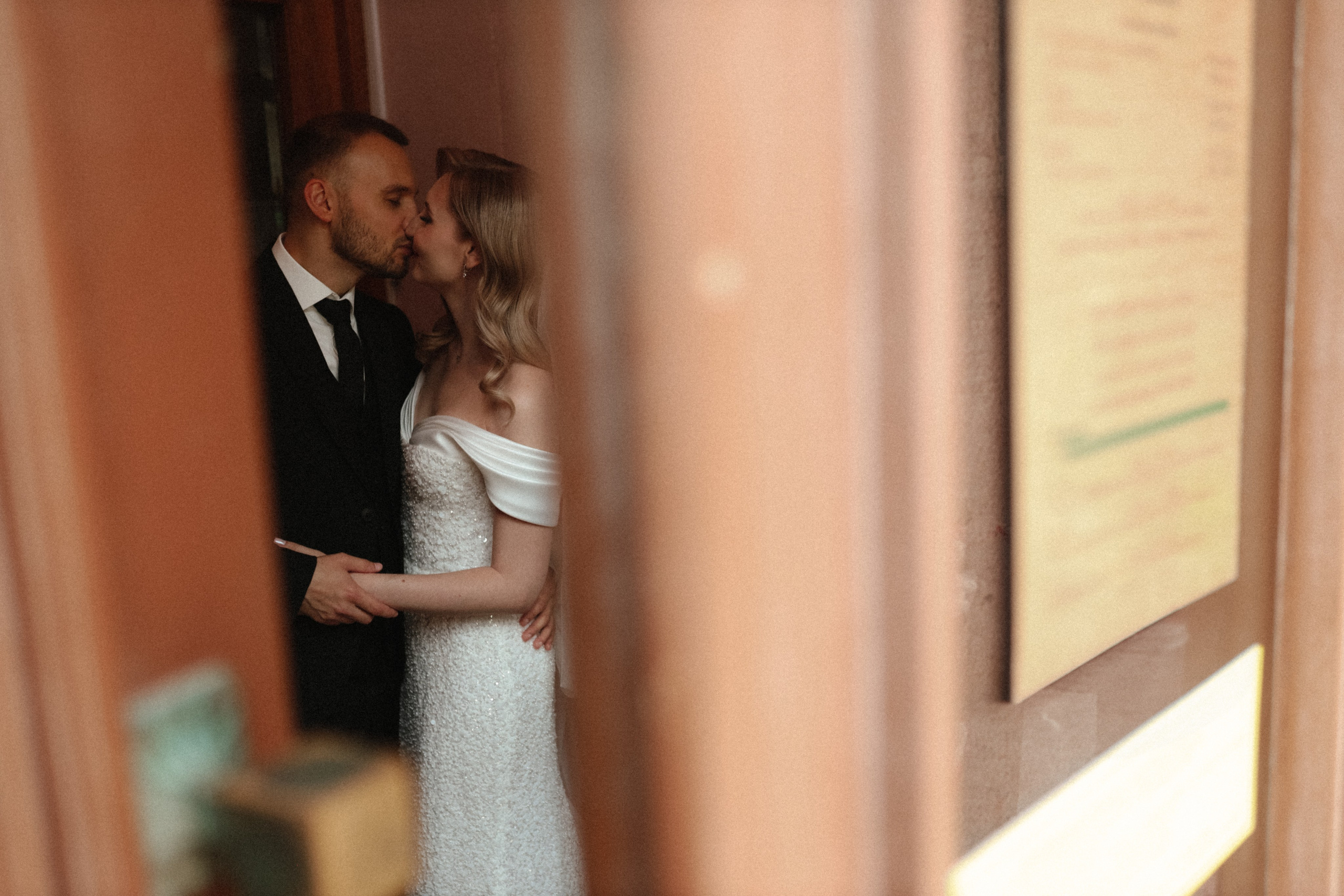 Фата в виде сердечка. Свадебный и семейный фотограф в Самаре и Москве