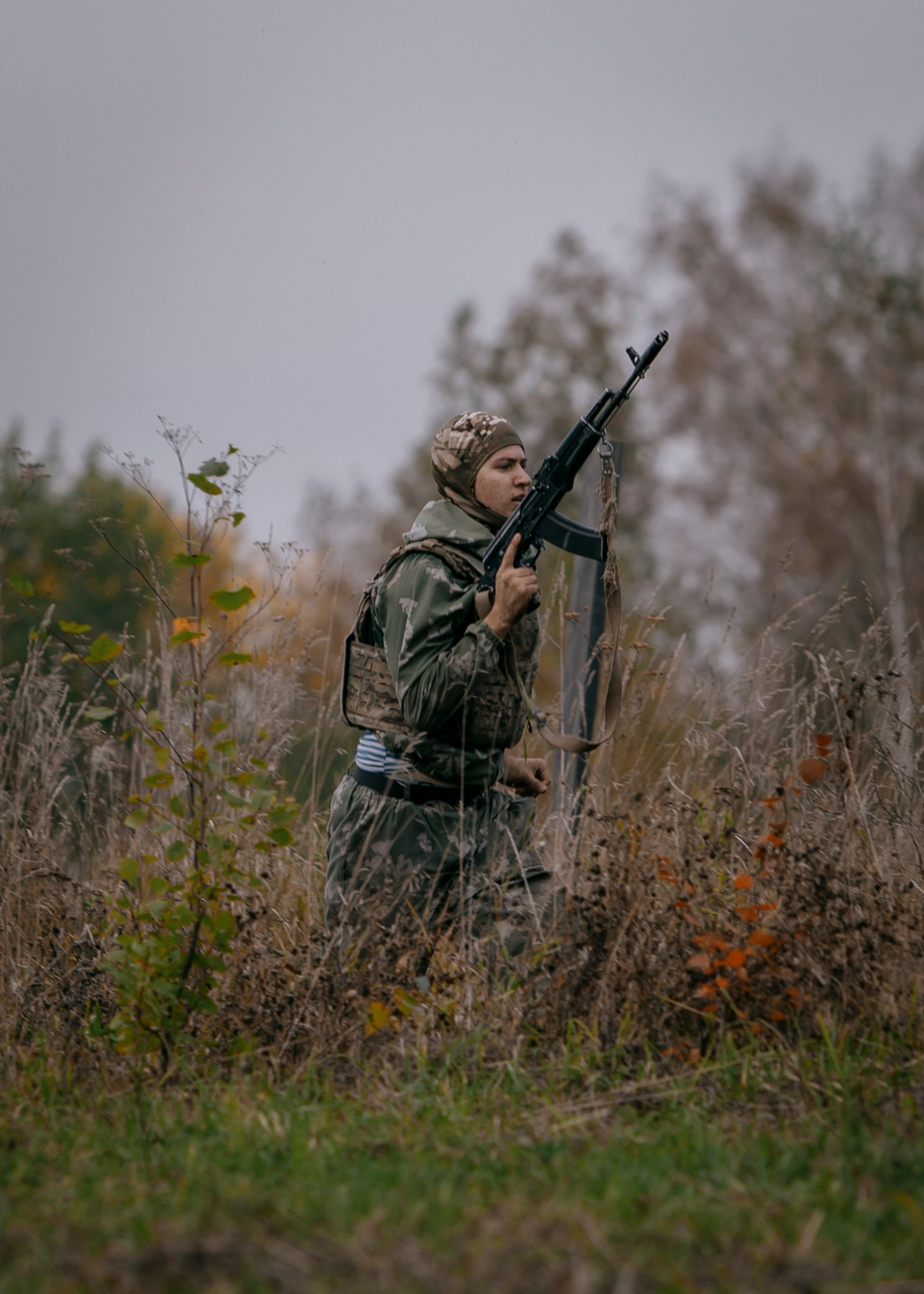 Квалификационные испытания. Сдача на шеврон «Боевая Единица». Портретный фотограф в Москве Дарья Цезария