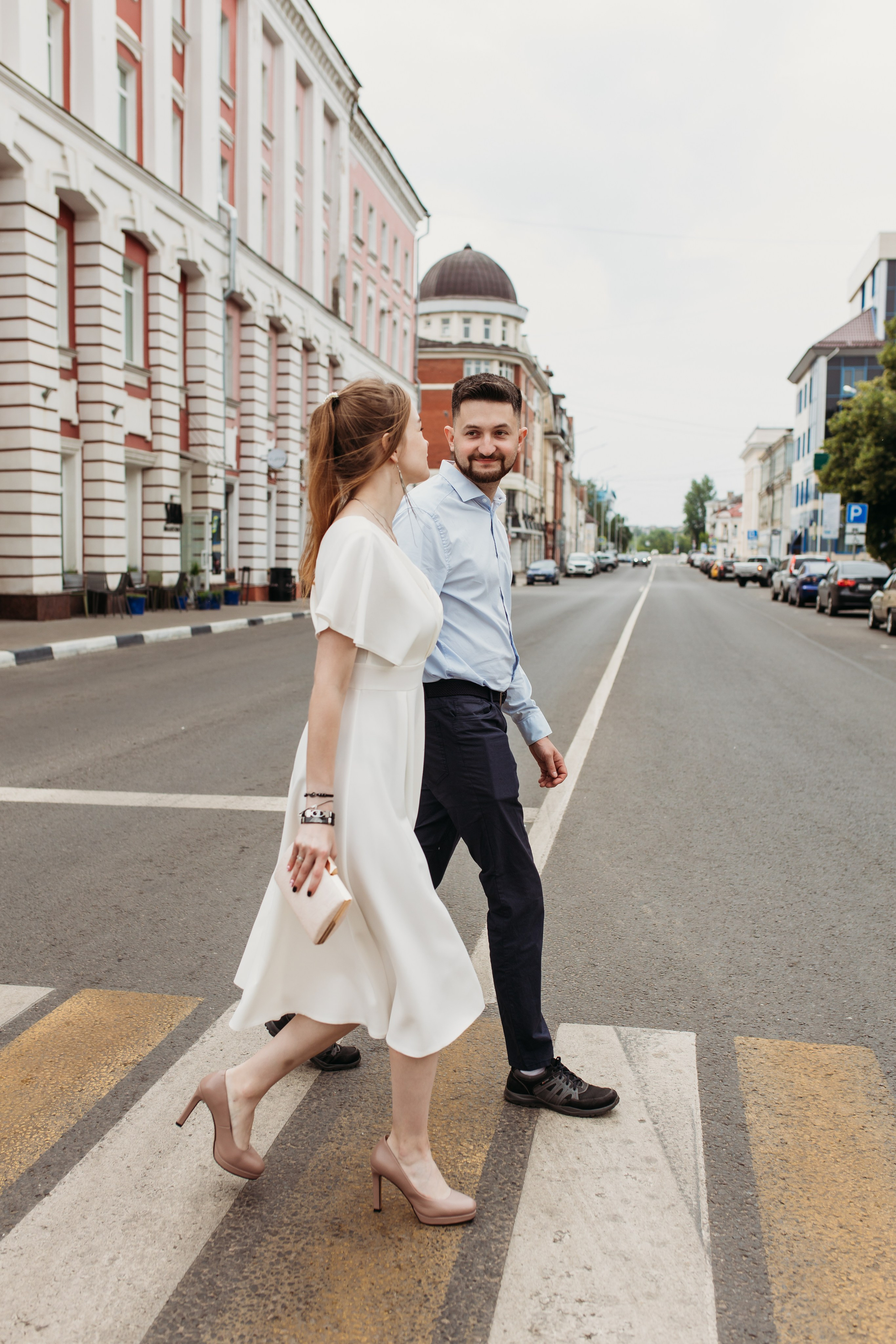 Настя&Вова прогулка в городе. Фотограф Тверь. Свадебные, семейные, индивидуальные фотосессии