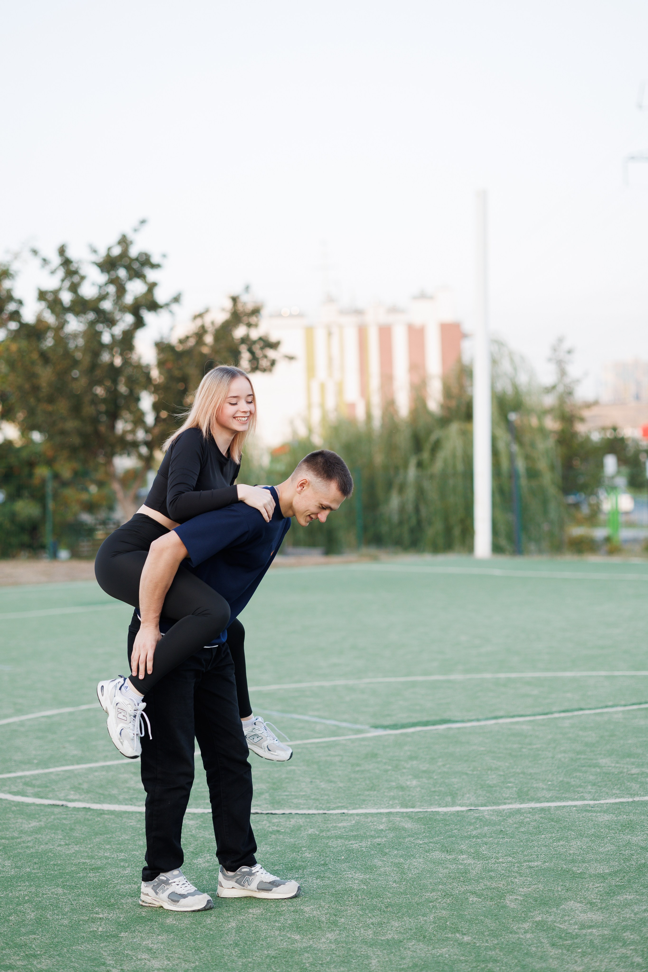 На спорт площадке (Настя+Игорь). Photograph Svetlana Volkova