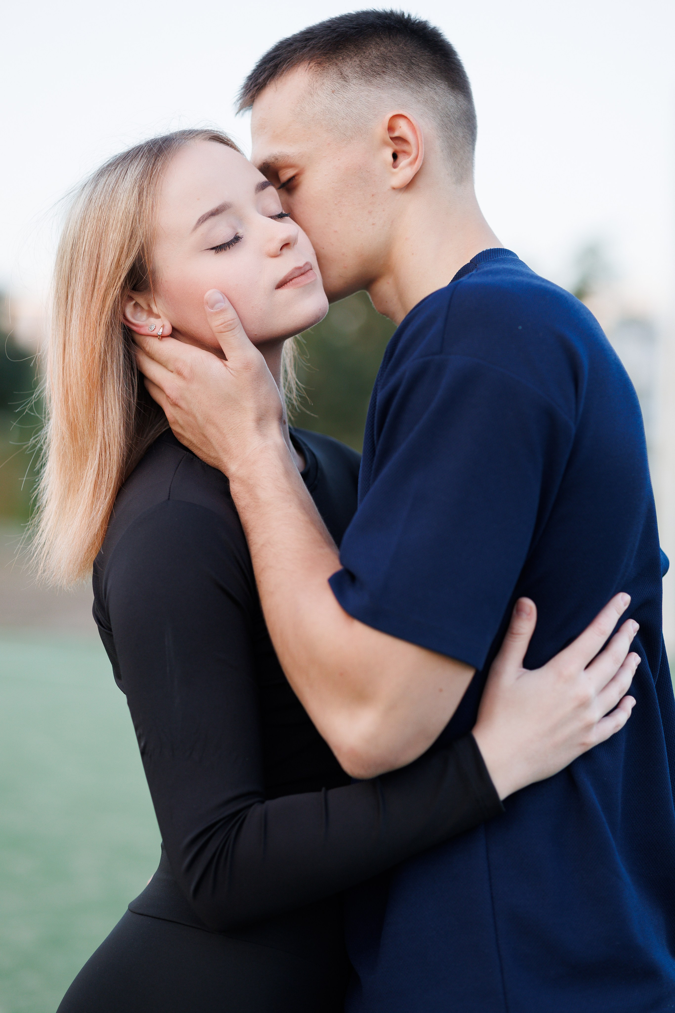 На спорт площадке (Настя+Игорь). Photograph Svetlana Volkova
