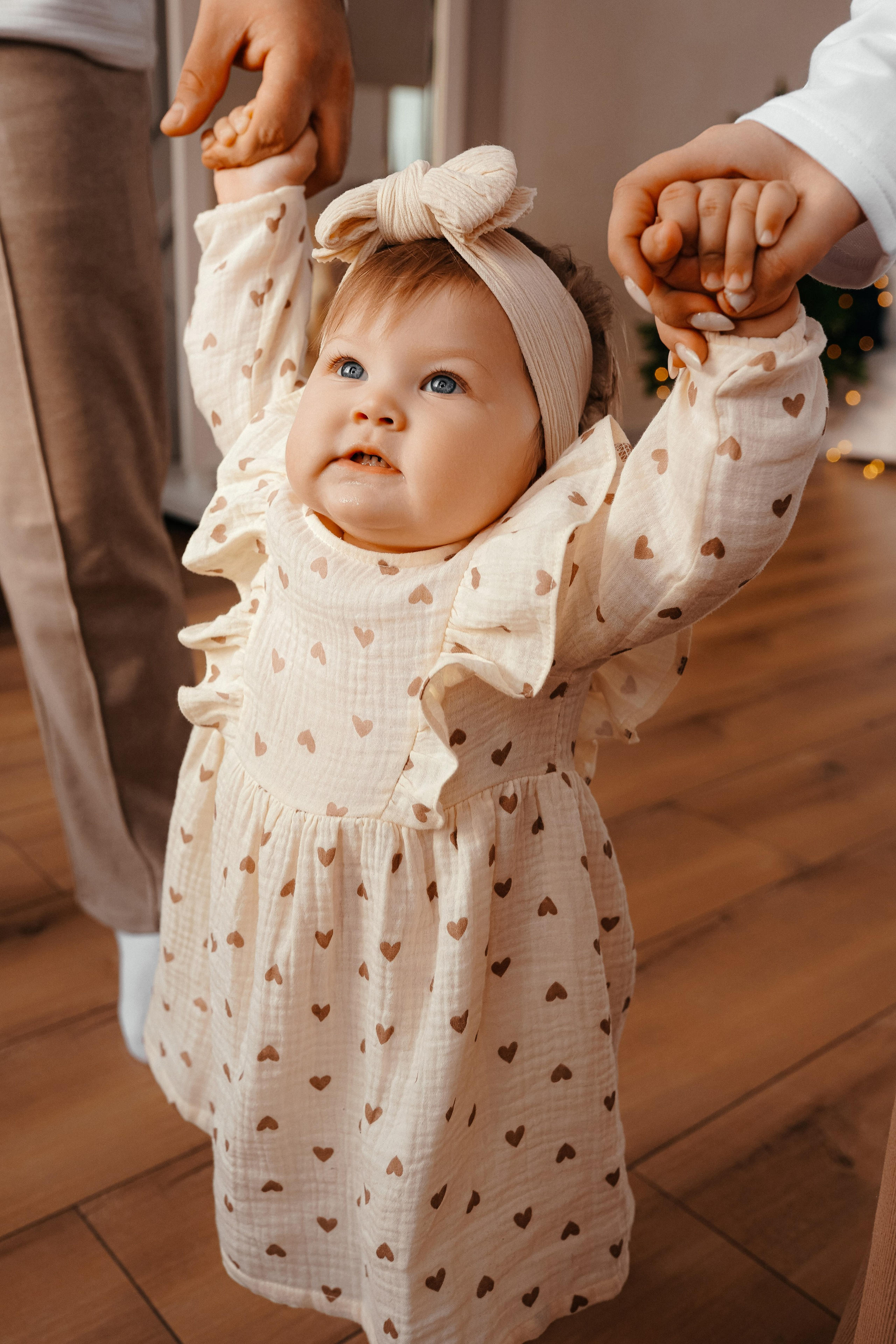 Семейная новогодняя фотосъемка в студии. Фотограф Ким Наталья в Красноярске