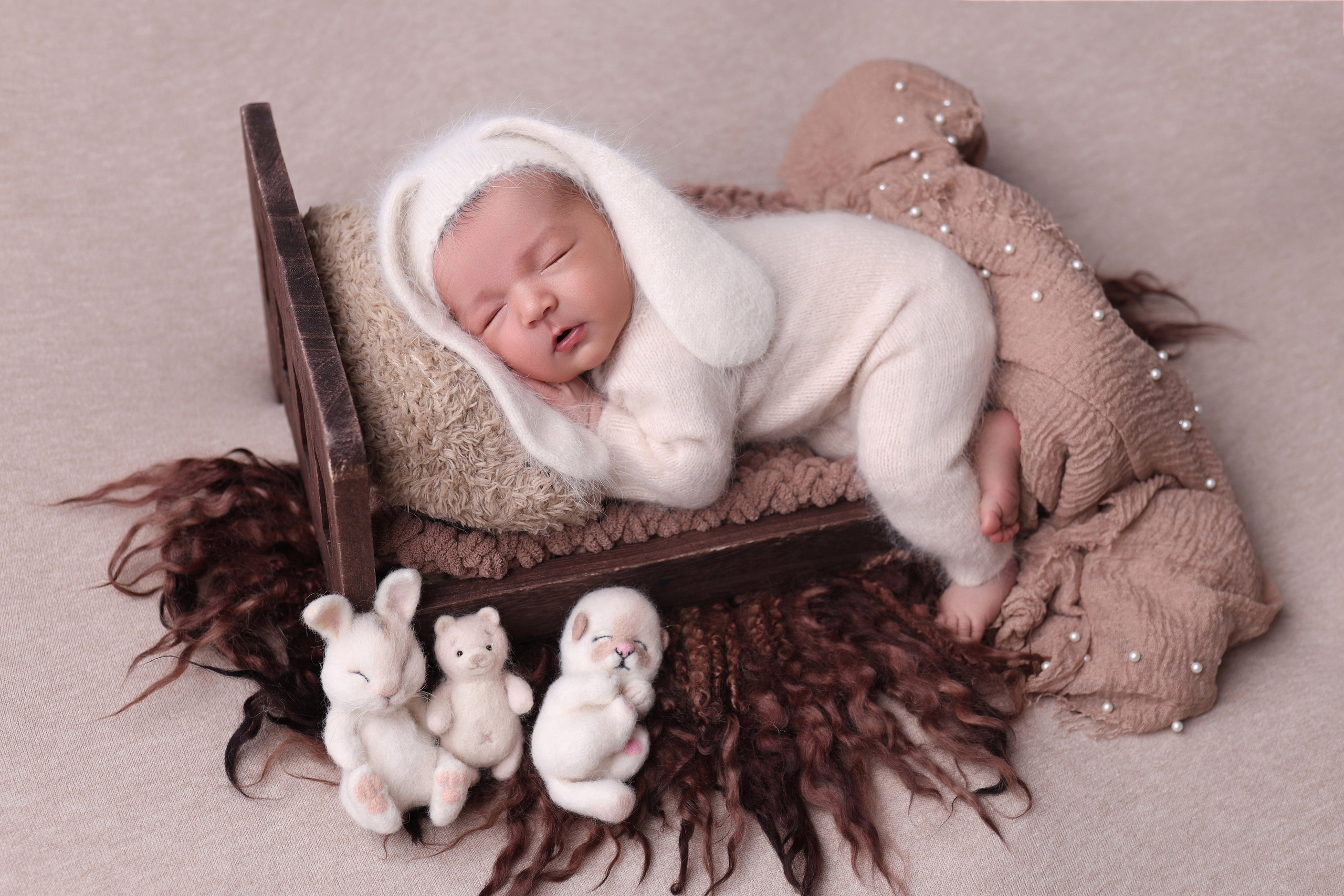 Newborn девочки. Фотограф новорожденных Модяева Ирина