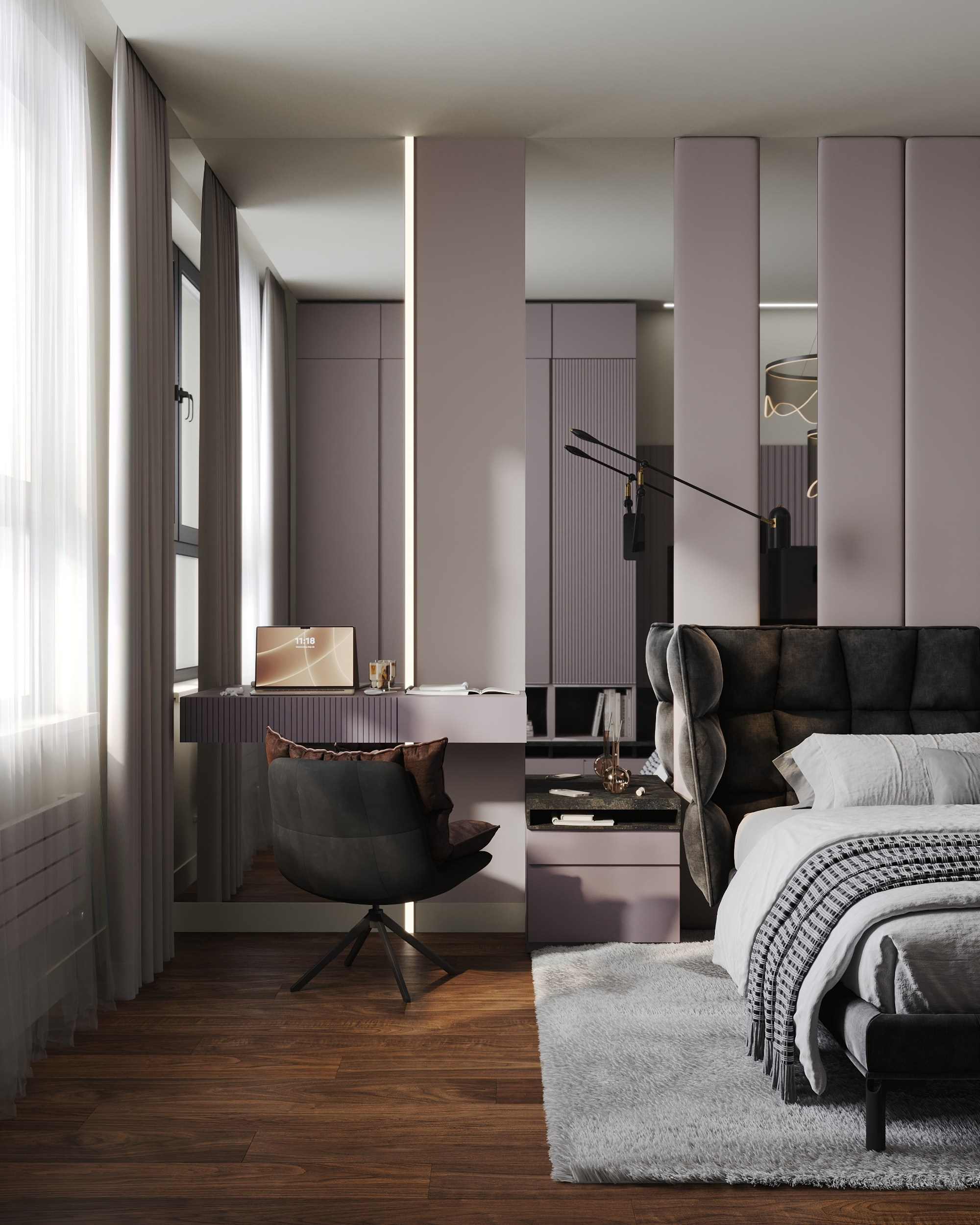 4-х комнатная квартира в Москве. Интерьерный 3Д Визуализатор Маргарита Оберемко