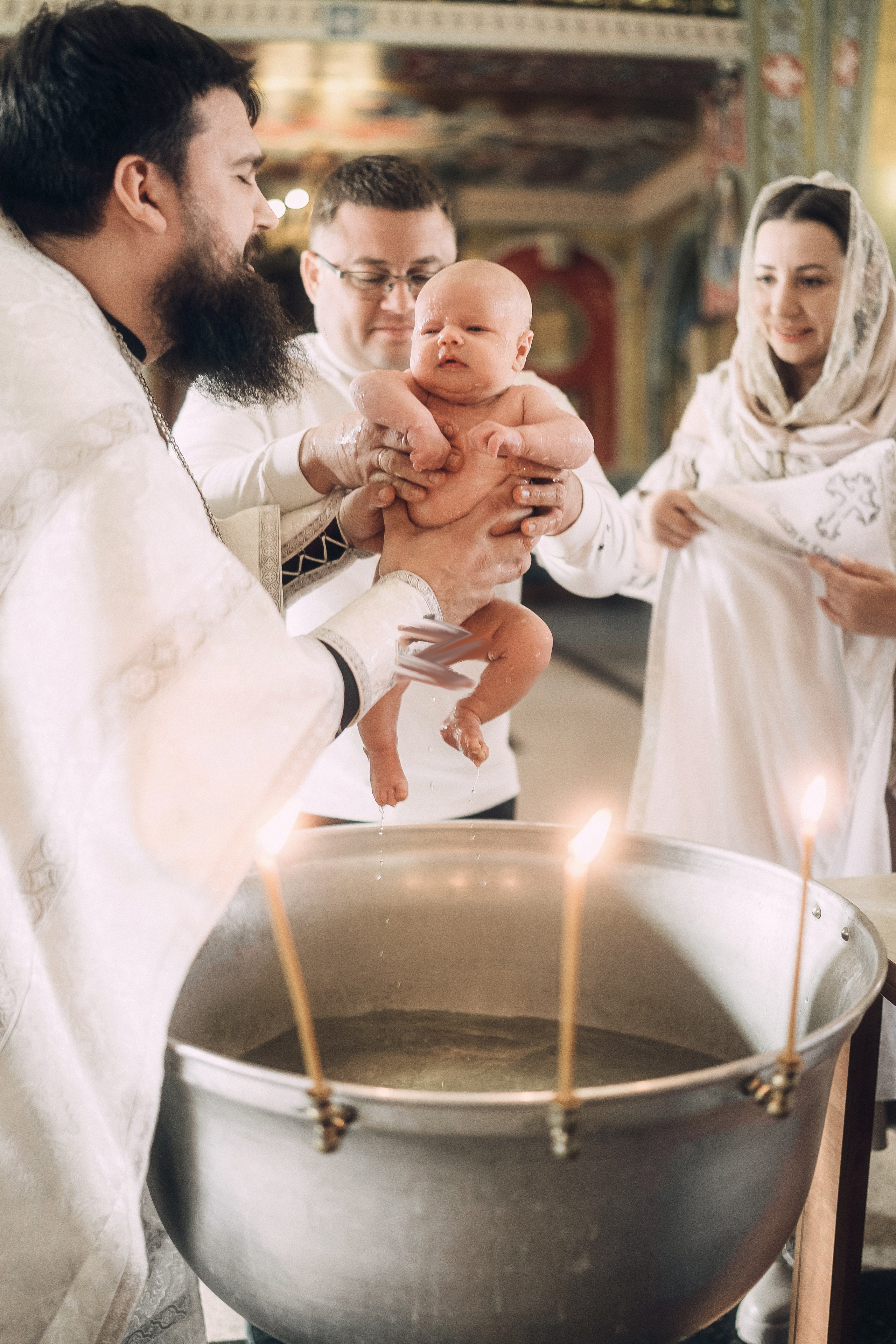 Фотосъемка таинства крещения в Воронеже. Свадебный и репортажный фотограф в Воронеже Роман Янко