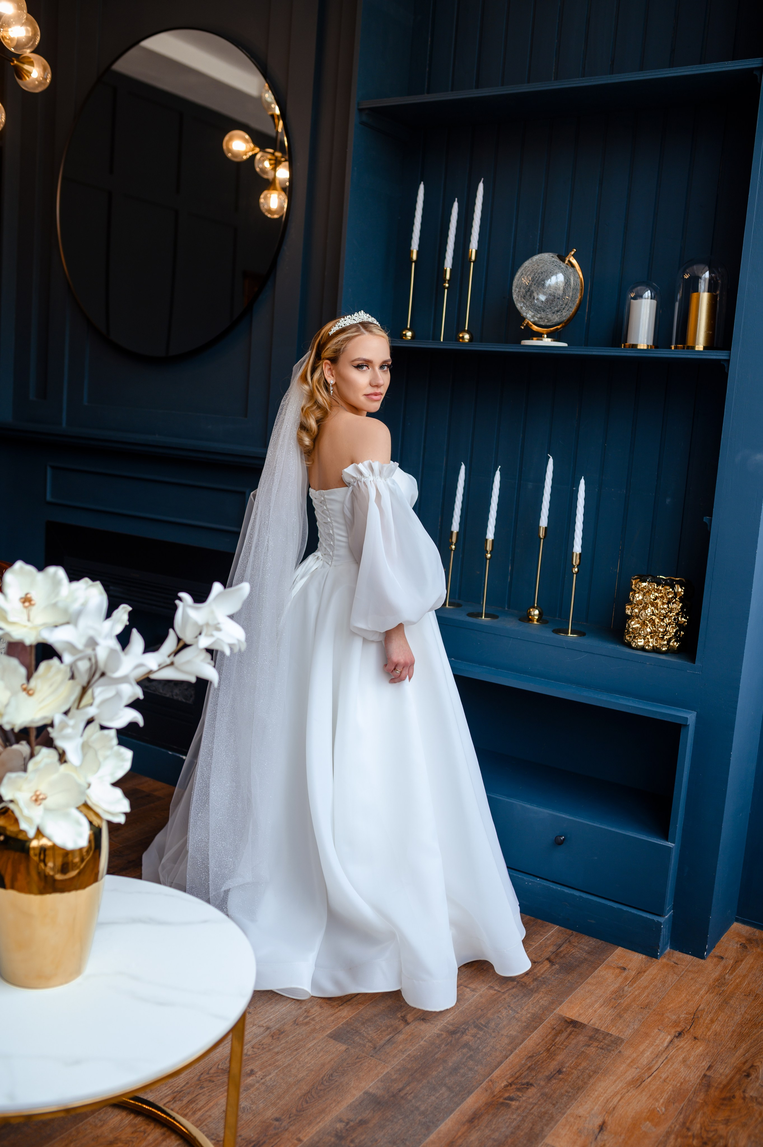 Свадебная фотосессия в фотостудии Аврора зал Эклипс. Семейный и свадебный фотограф в Донецке и Макеевке Дяченко Наталья