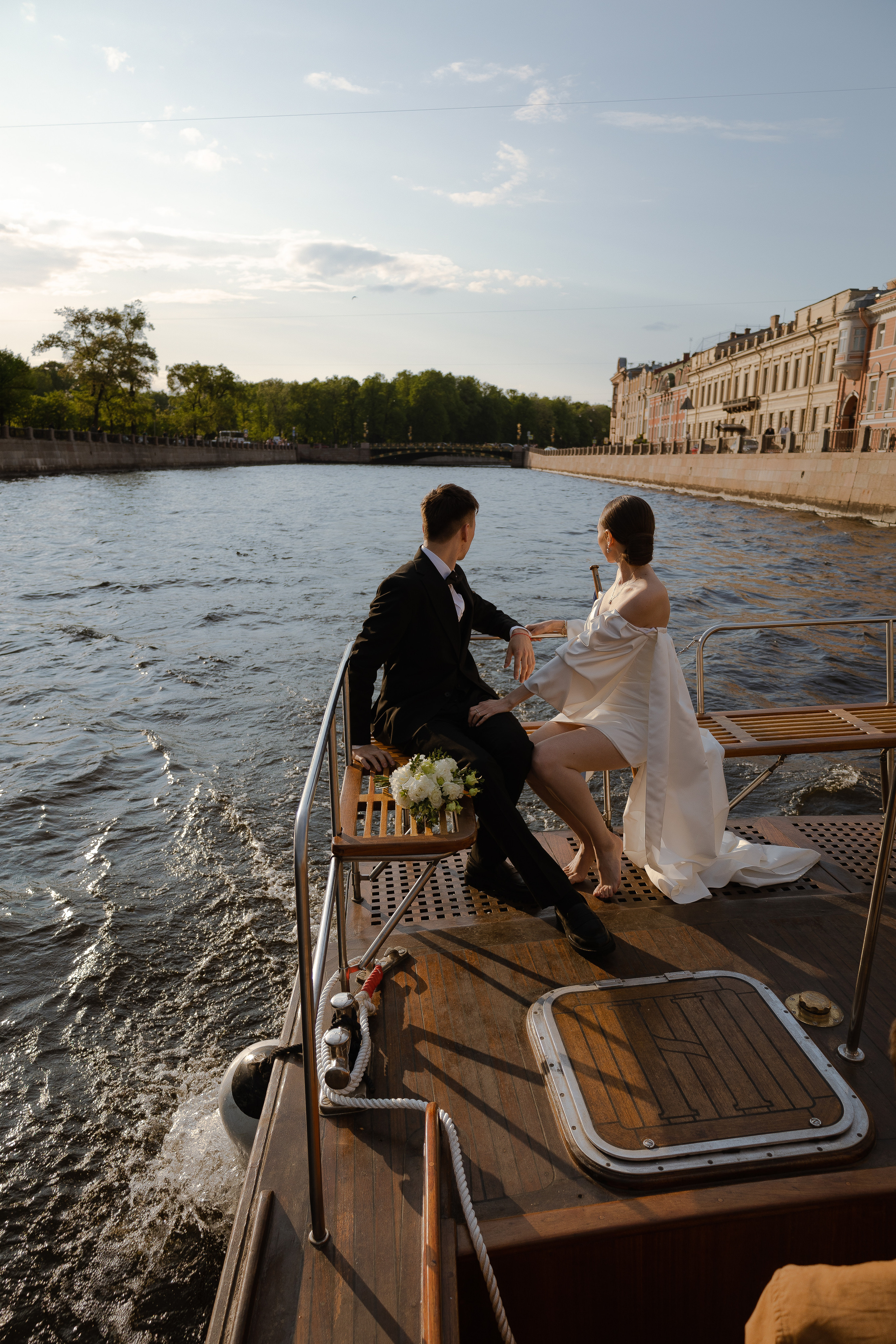 Прогулка на катере. Креативный фотограф из Санкт-Петербурга Калинина Валентина