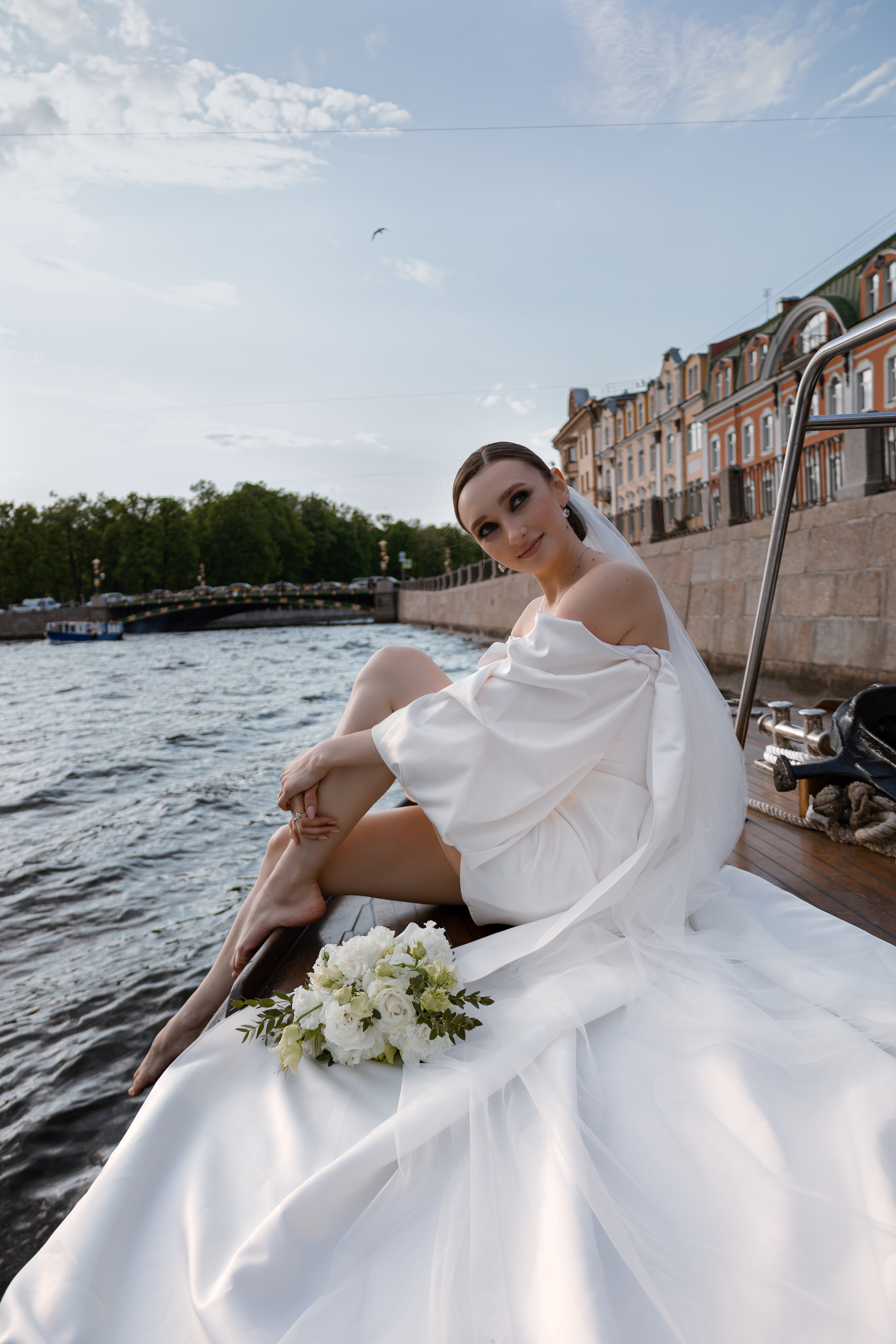 Прогулка на катере. Креативный фотограф из Санкт-Петербурга Калинина Валентина