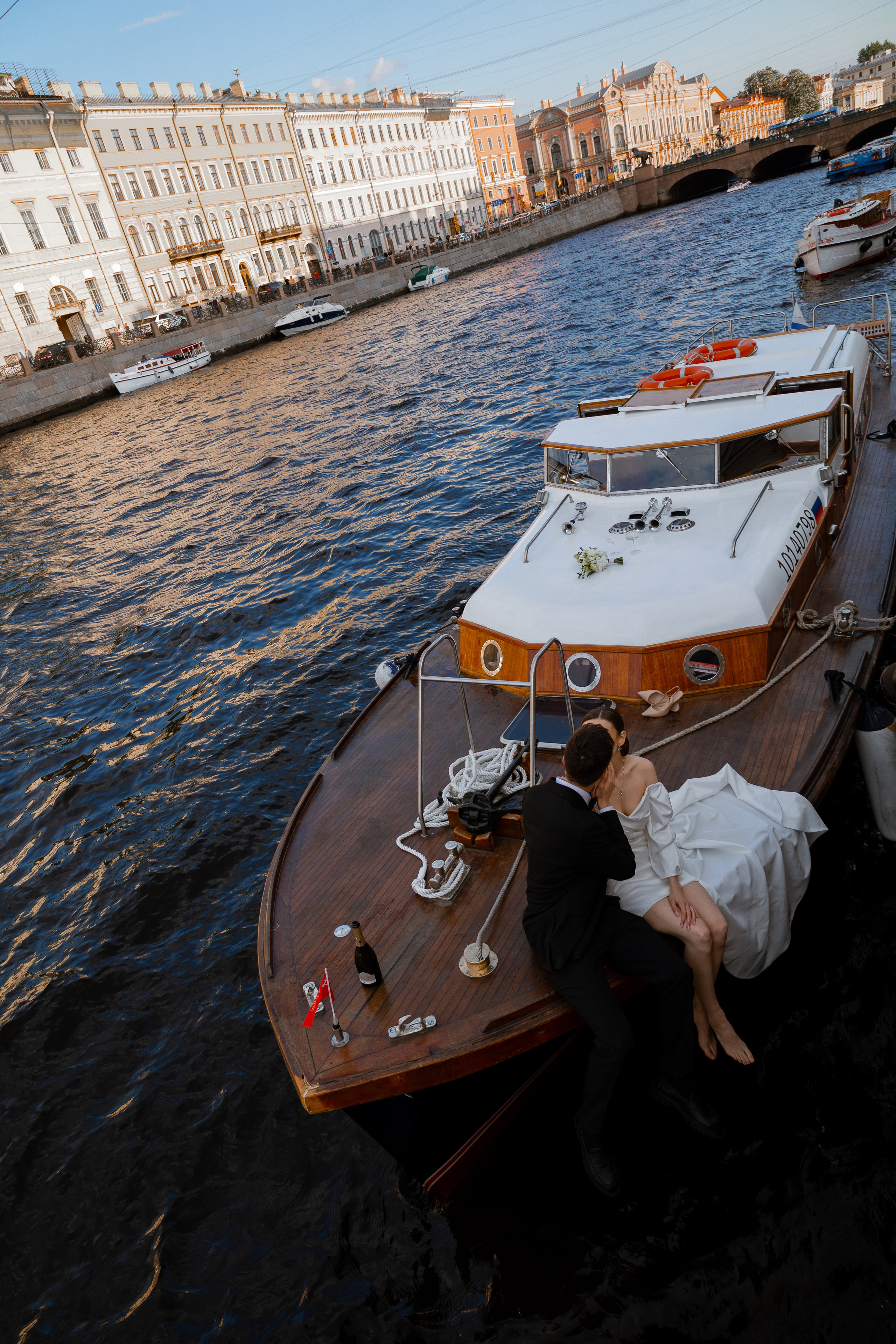 Прогулка на катере. Креативный фотограф из Санкт-Петербурга Калинина Валентина