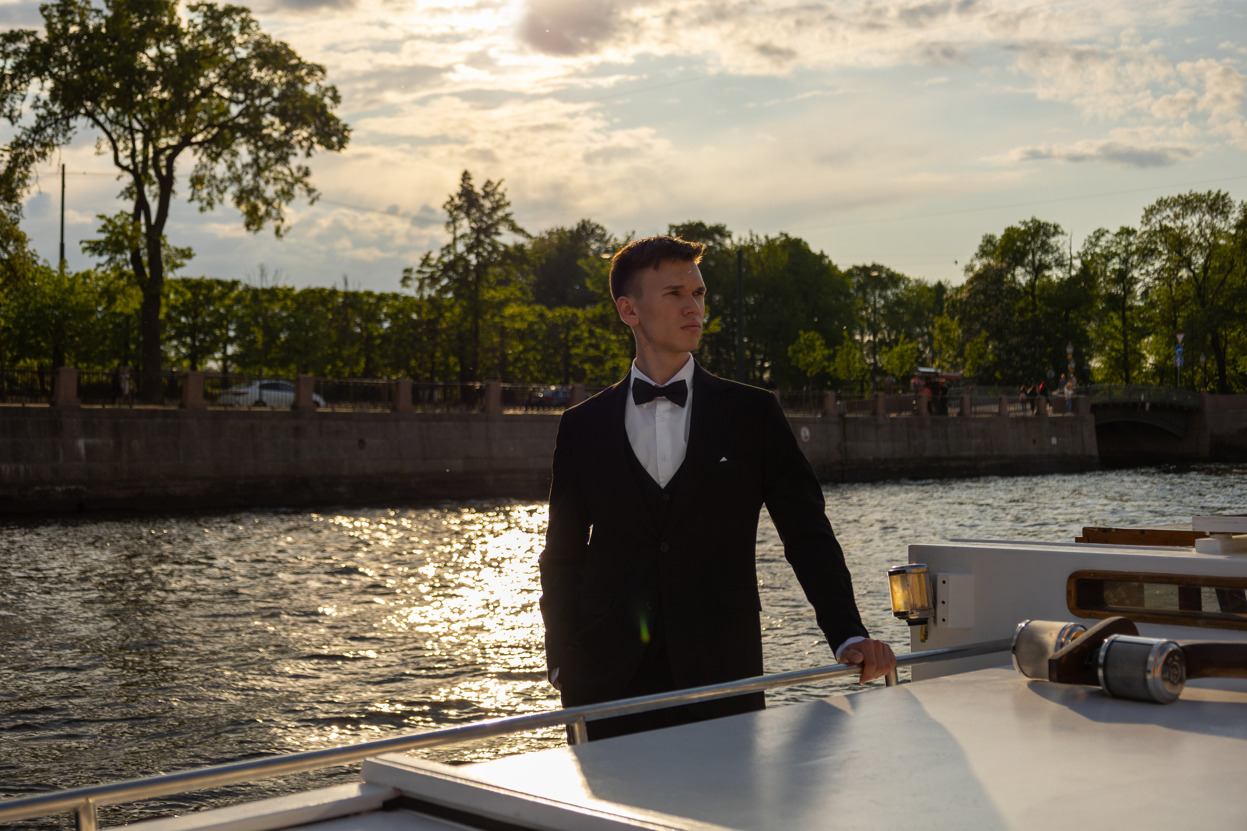 Прогулка на катере. Креативный фотограф из Санкт-Петербурга Калинина Валентина