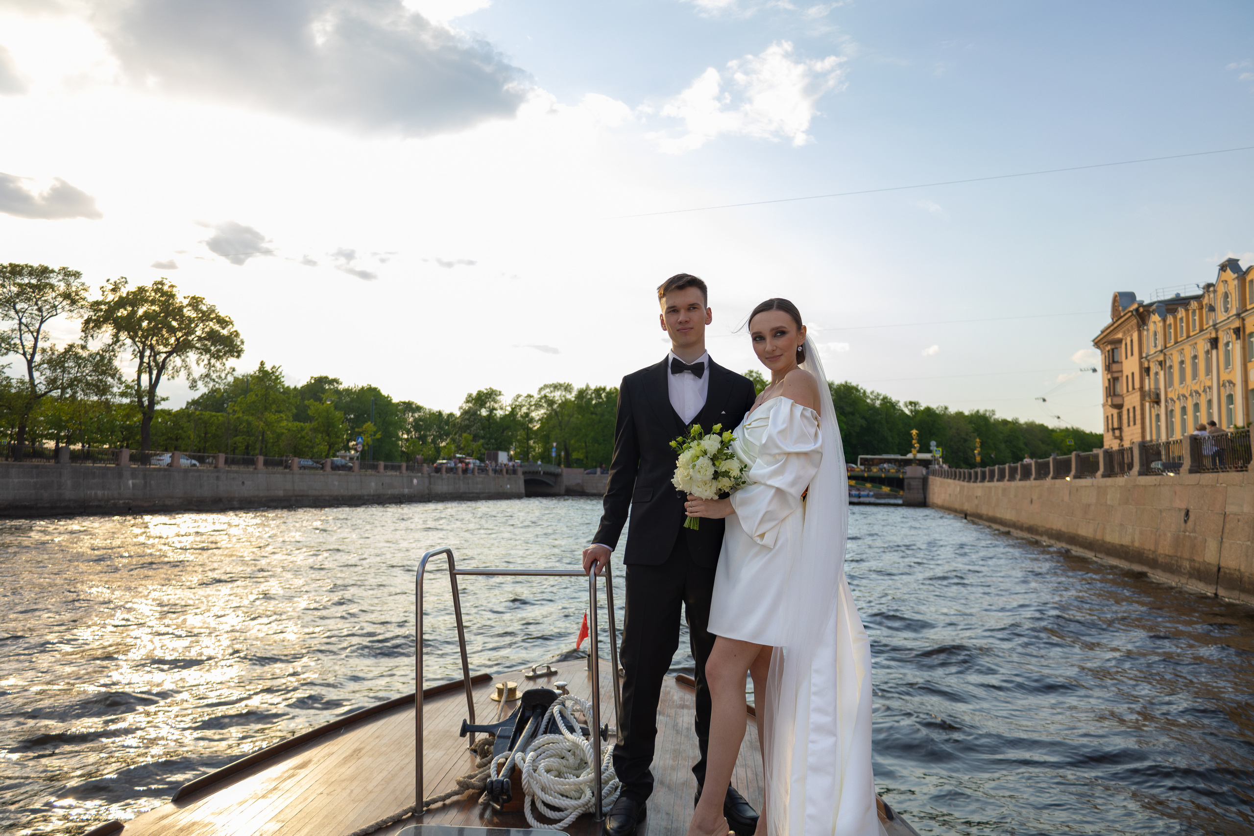 Прогулка на катере. Креативный фотограф из Санкт-Петербурга Калинина Валентина