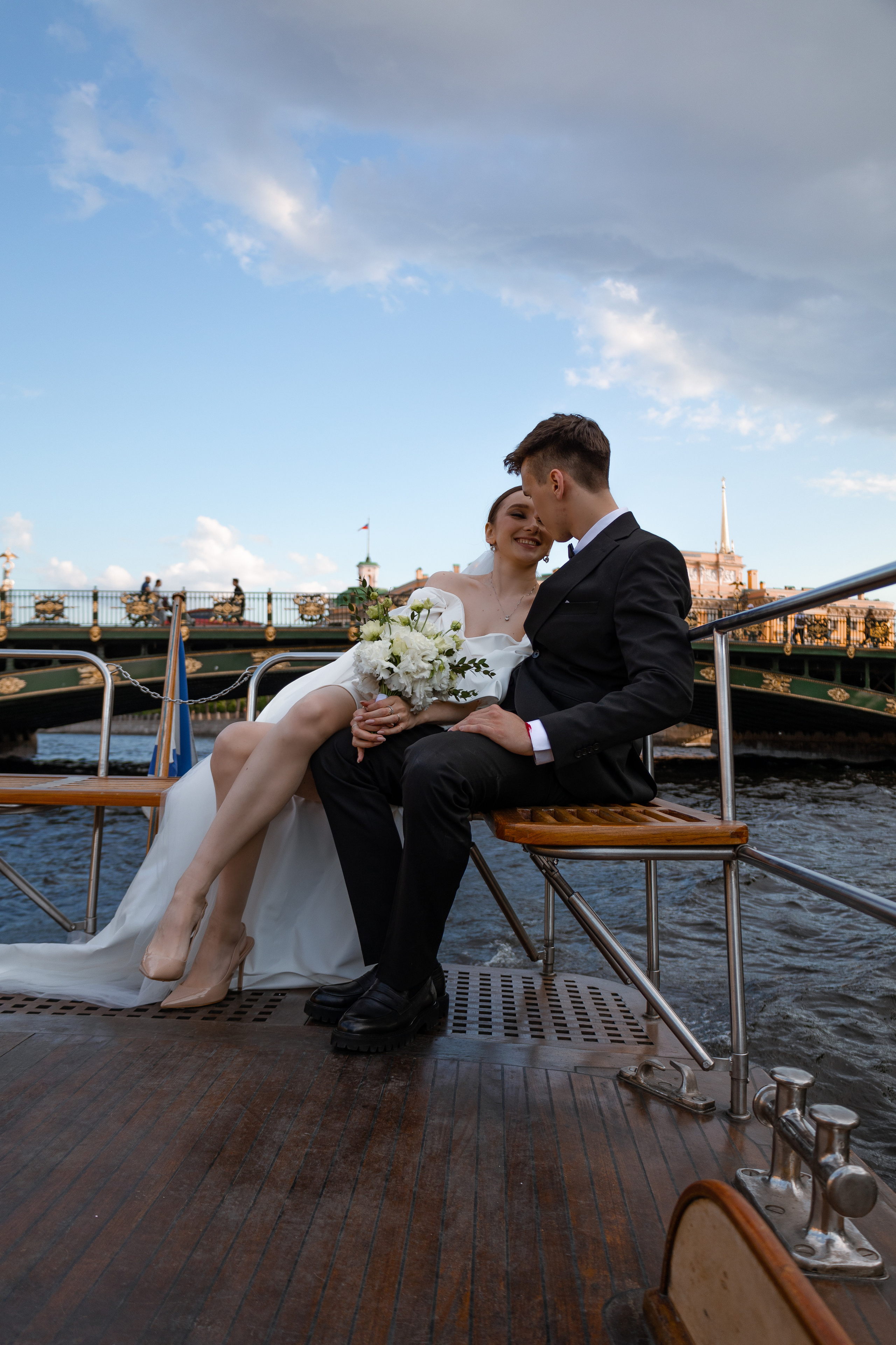 Прогулка на катере. Креативный фотограф из Санкт-Петербурга Калинина Валентина