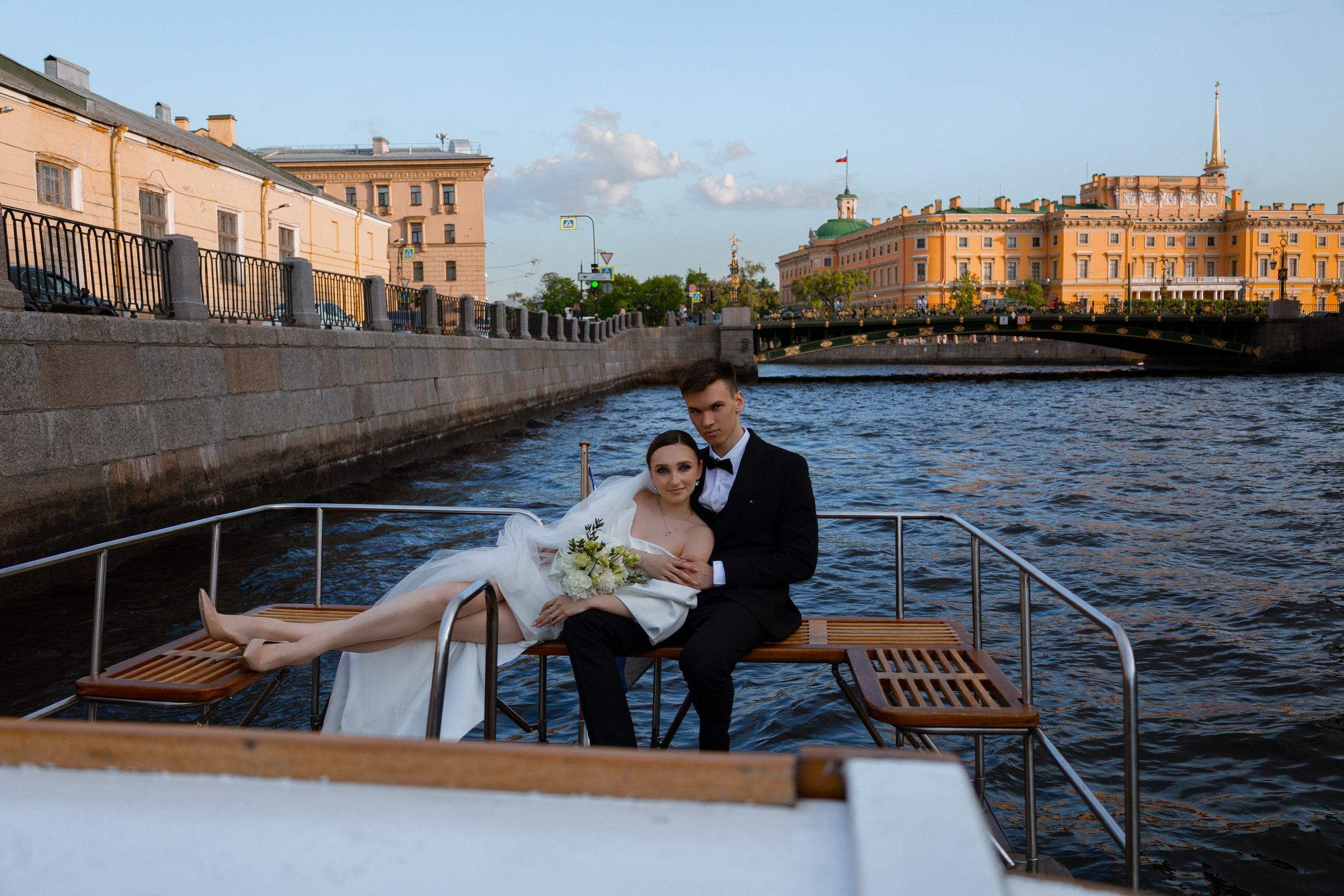 Прогулка на катере. Креативный фотограф из Санкт-Петербурга Калинина Валентина