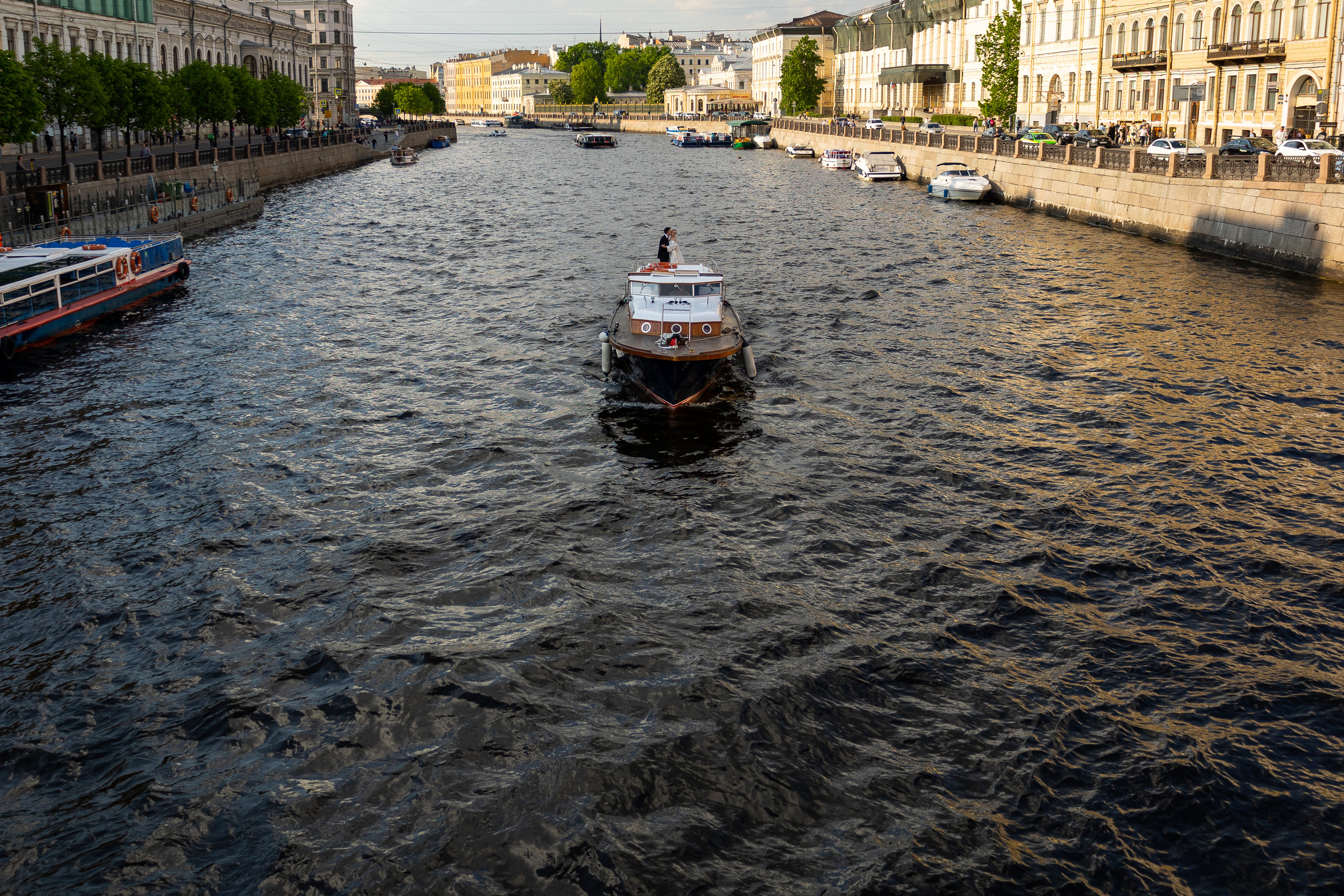 Прогулка на катере. Креативный фотограф из Санкт-Петербурга Калинина Валентина