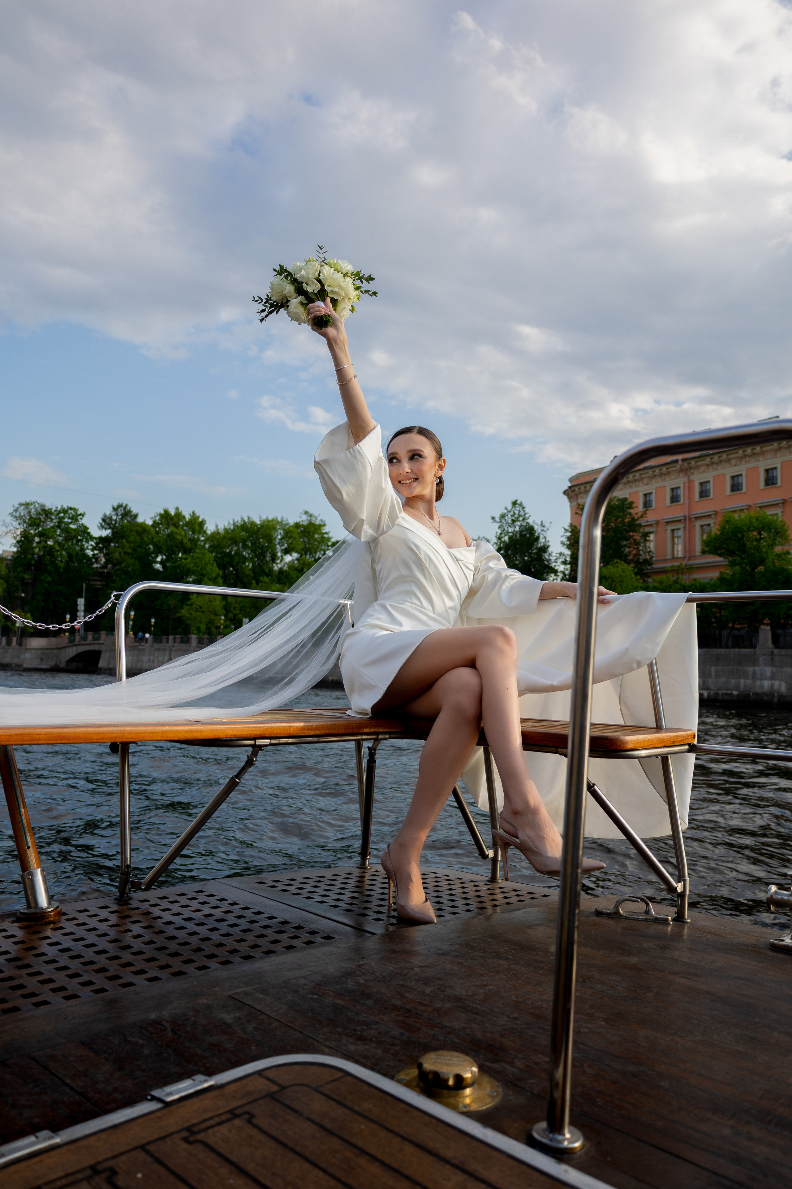 Прогулка на катере. Креативный фотограф из Санкт-Петербурга Калинина Валентина