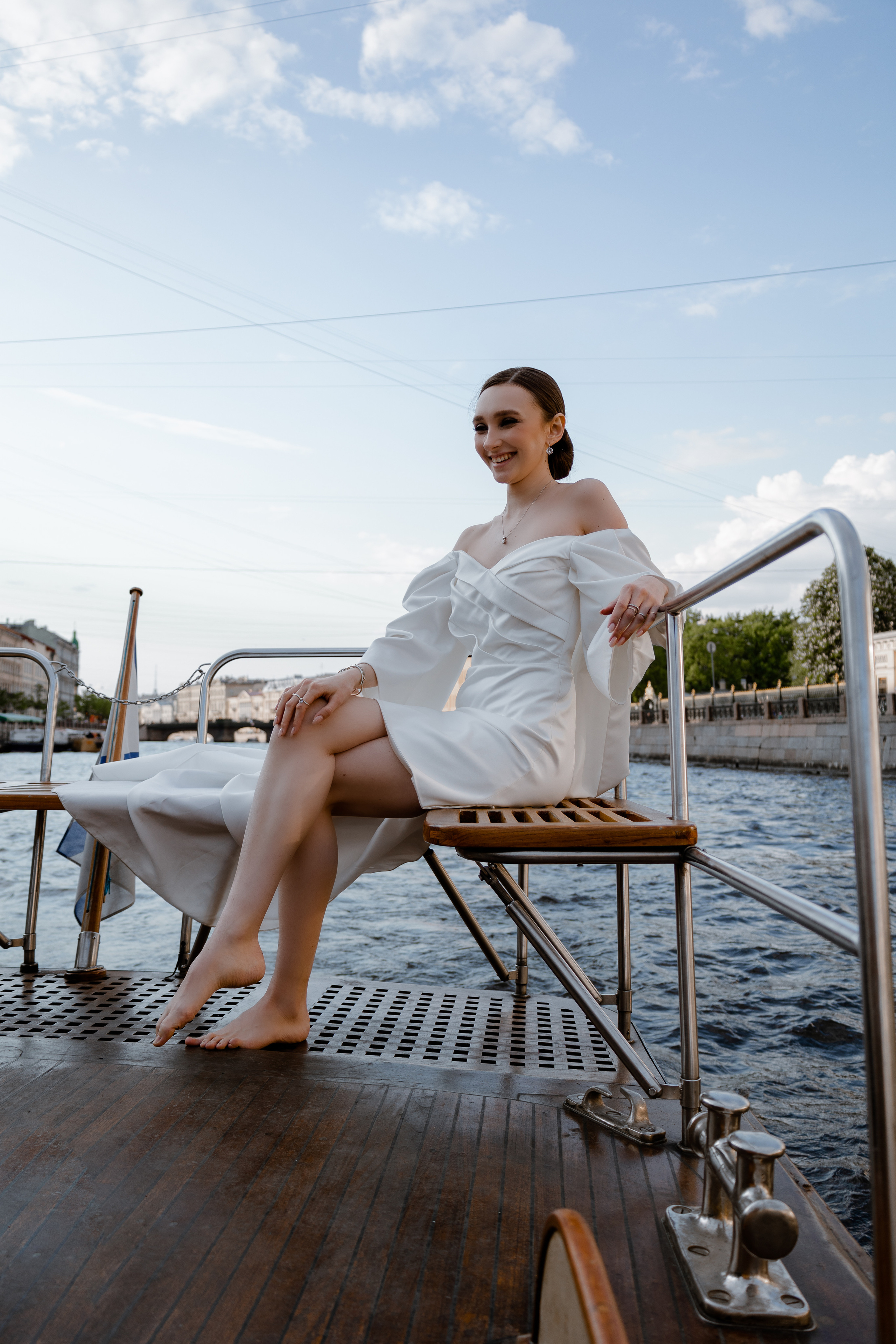 Прогулка на катере. Креативный фотограф из Санкт-Петербурга Калинина Валентина