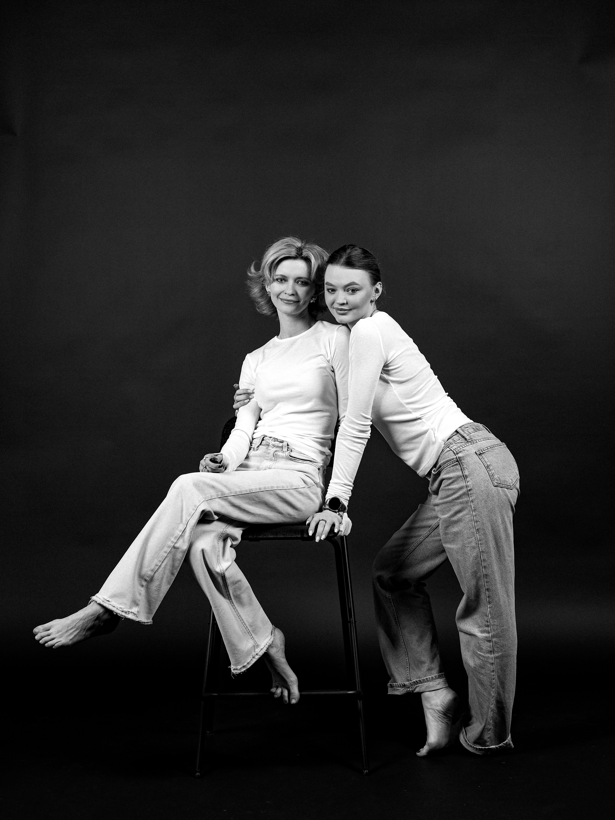 Дарья и Анна. Фотостудия без фотографа Чехов. Первая студия автопортрета в Чехове