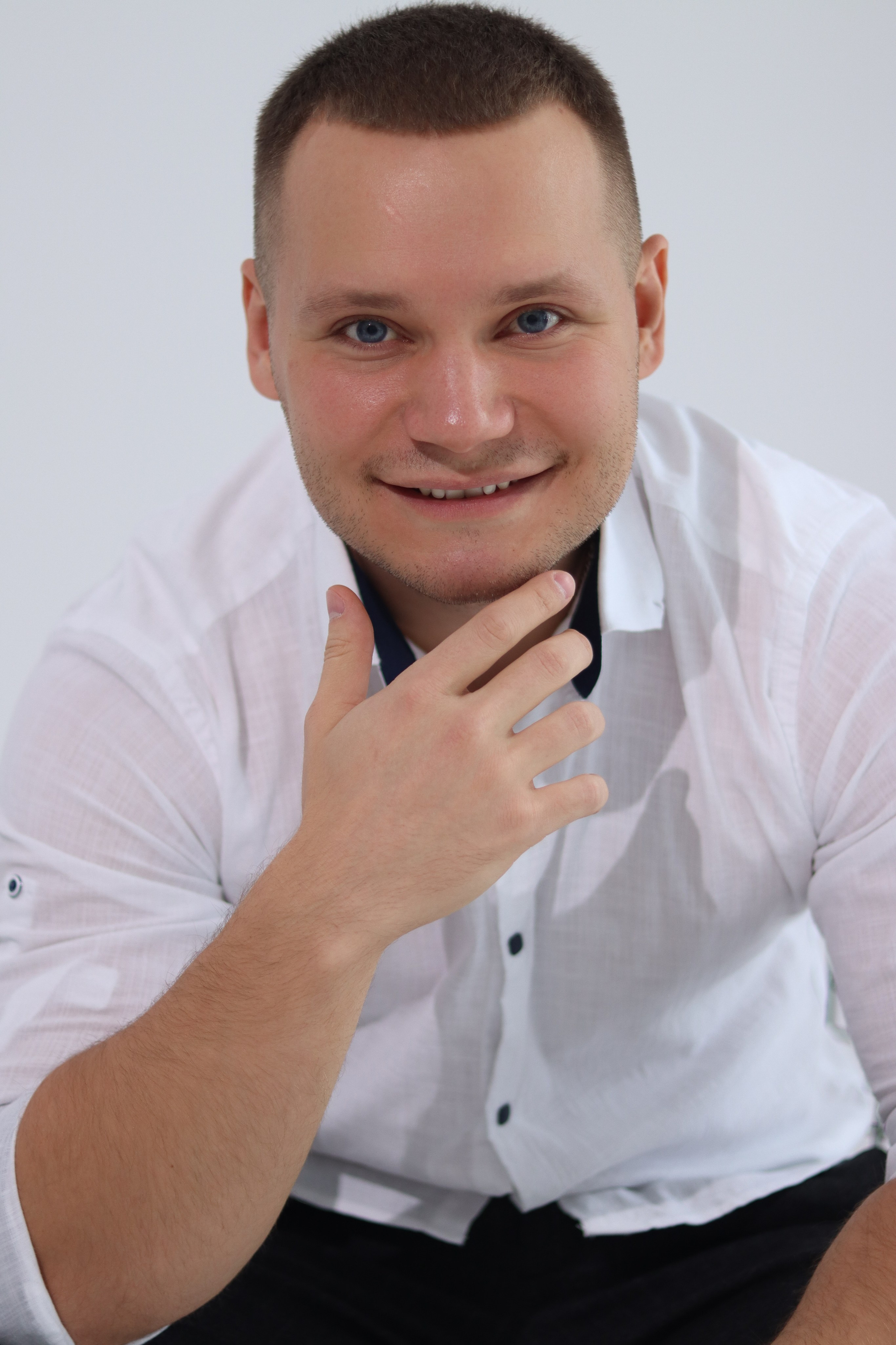 Фотосьёмка для Витали в студии. Фотограф Самара Лена Мандарин