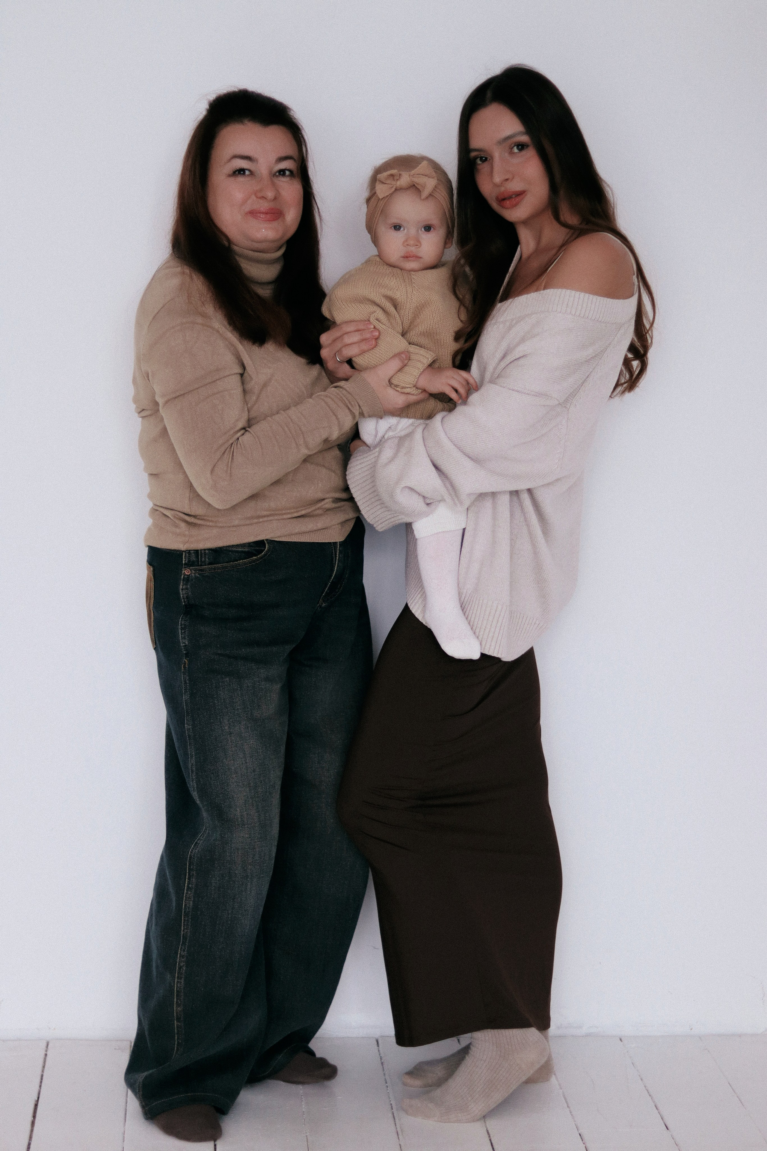 Семья Маши, Елены и Софии. Фотограф Самара Лена Мандарин